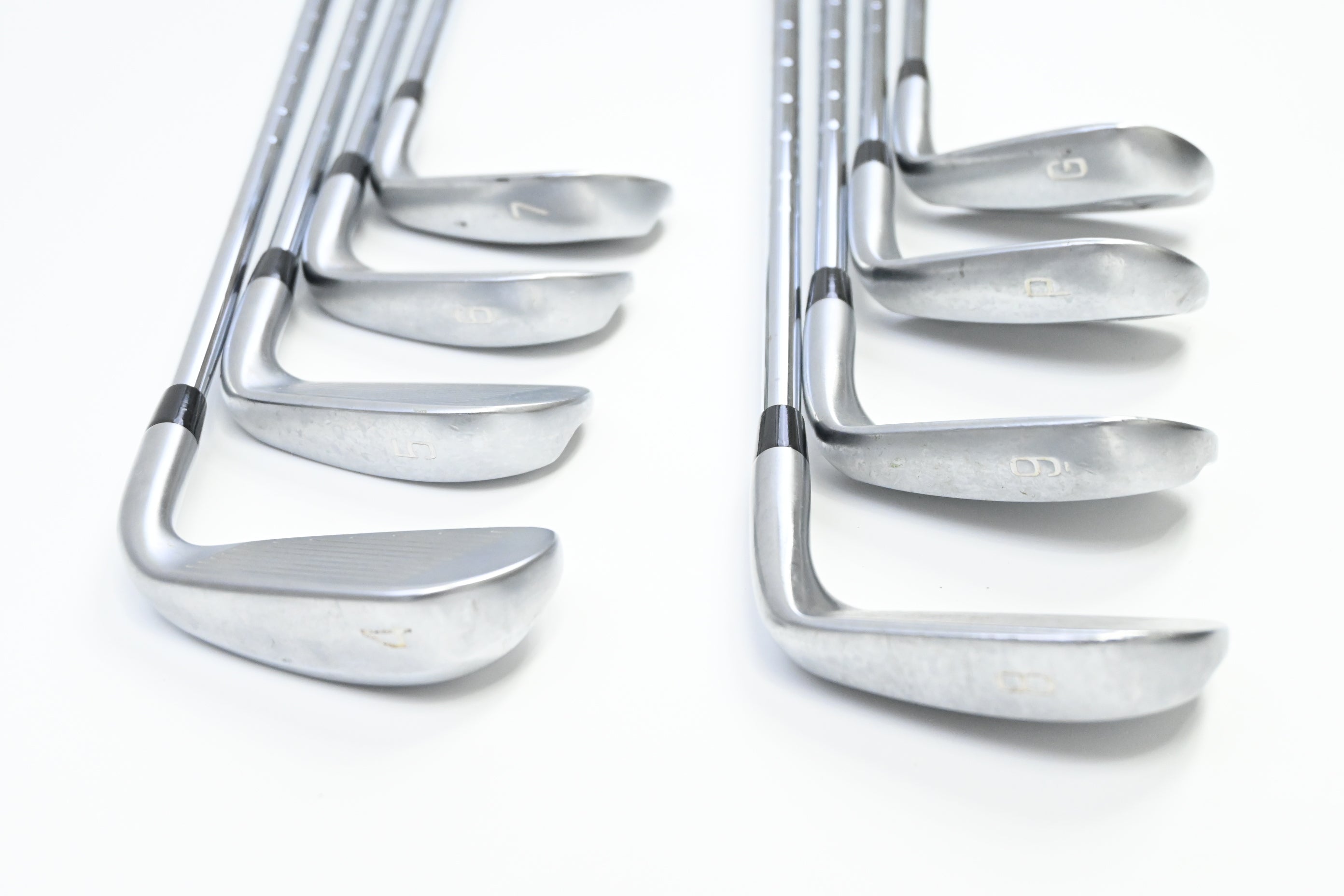 Left Hand Mizuno JPX 919 Forged Irons / 4-PW+GW / X-Flex KBS Tour Shafts