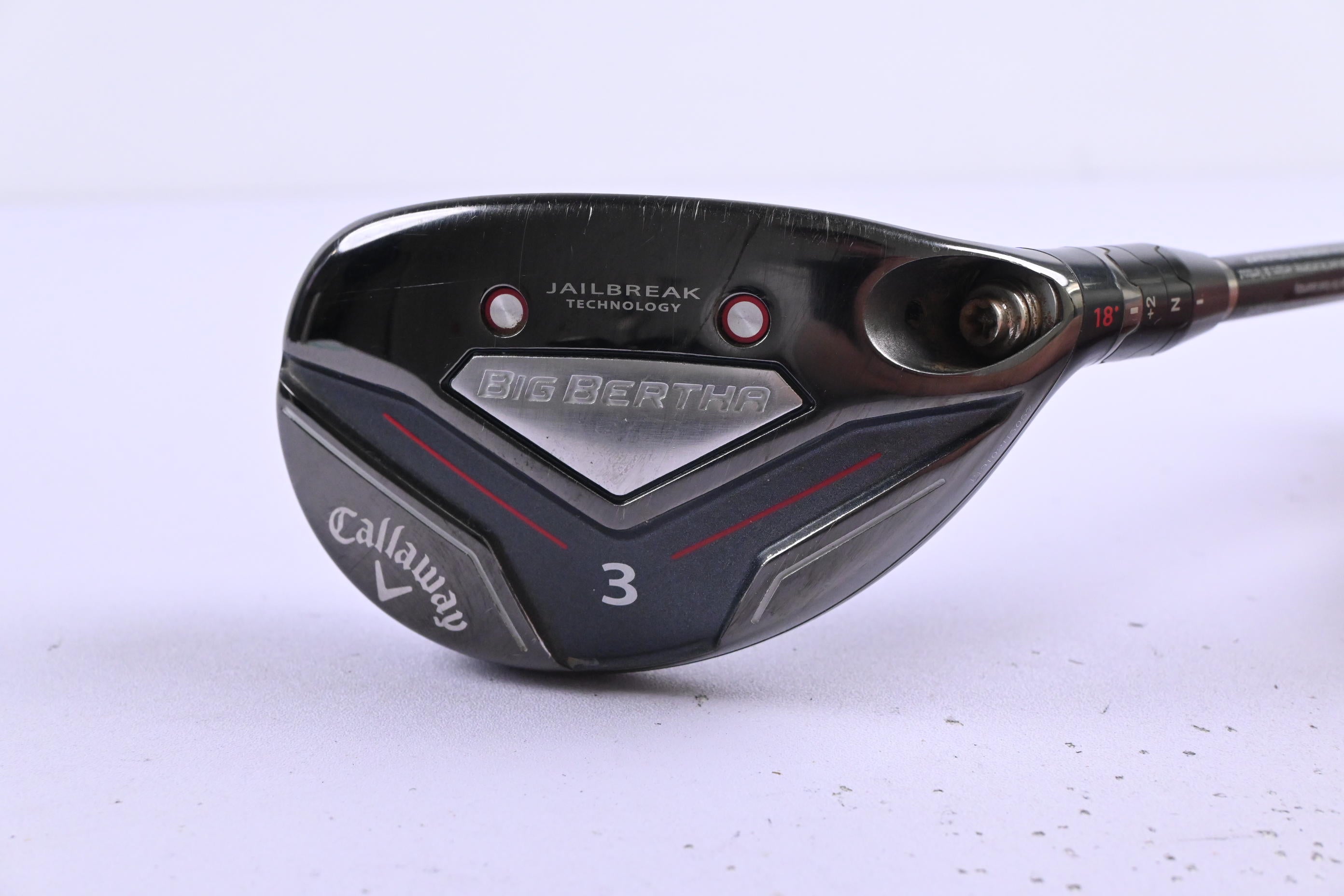 Callaway Big Bertha 2019 #3 Hybrid / 18 Degree / Regular Flex Recoil ESX 460
