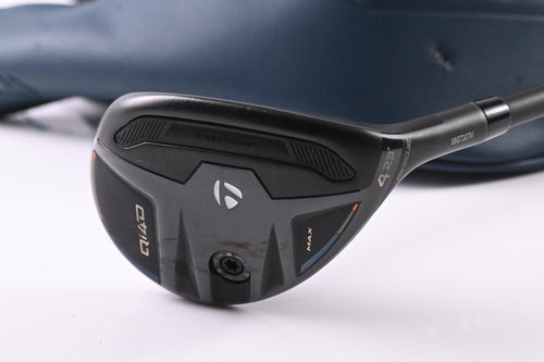 Taylormade Qi4D #4 Hybrid / 23 Degree / Regular Flex KBS REAX 50 Shaft