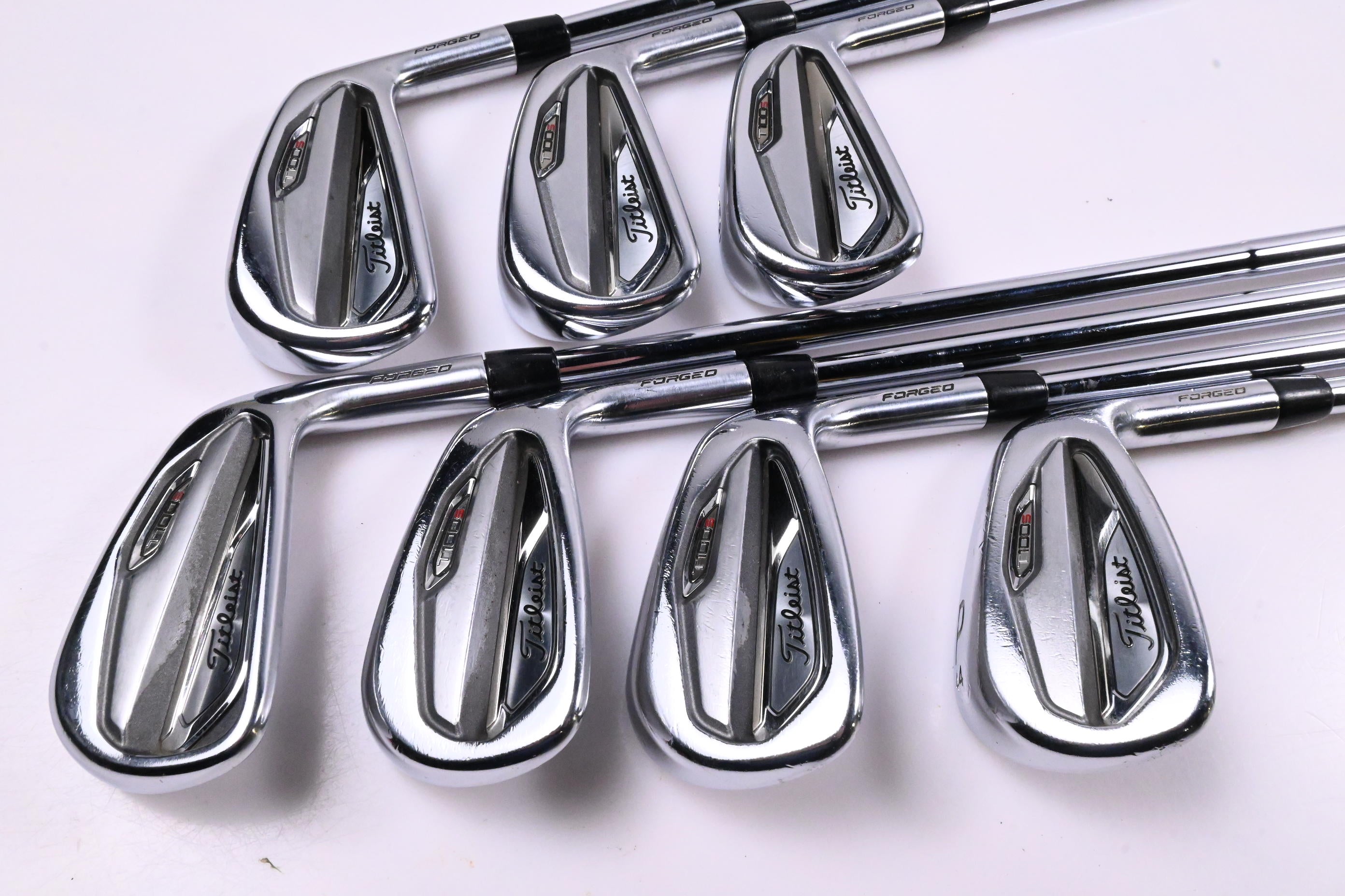 Titleist T100 S 2019 Irons / 4-PW / Stiff Flex AMT Tour White S300 Shafts