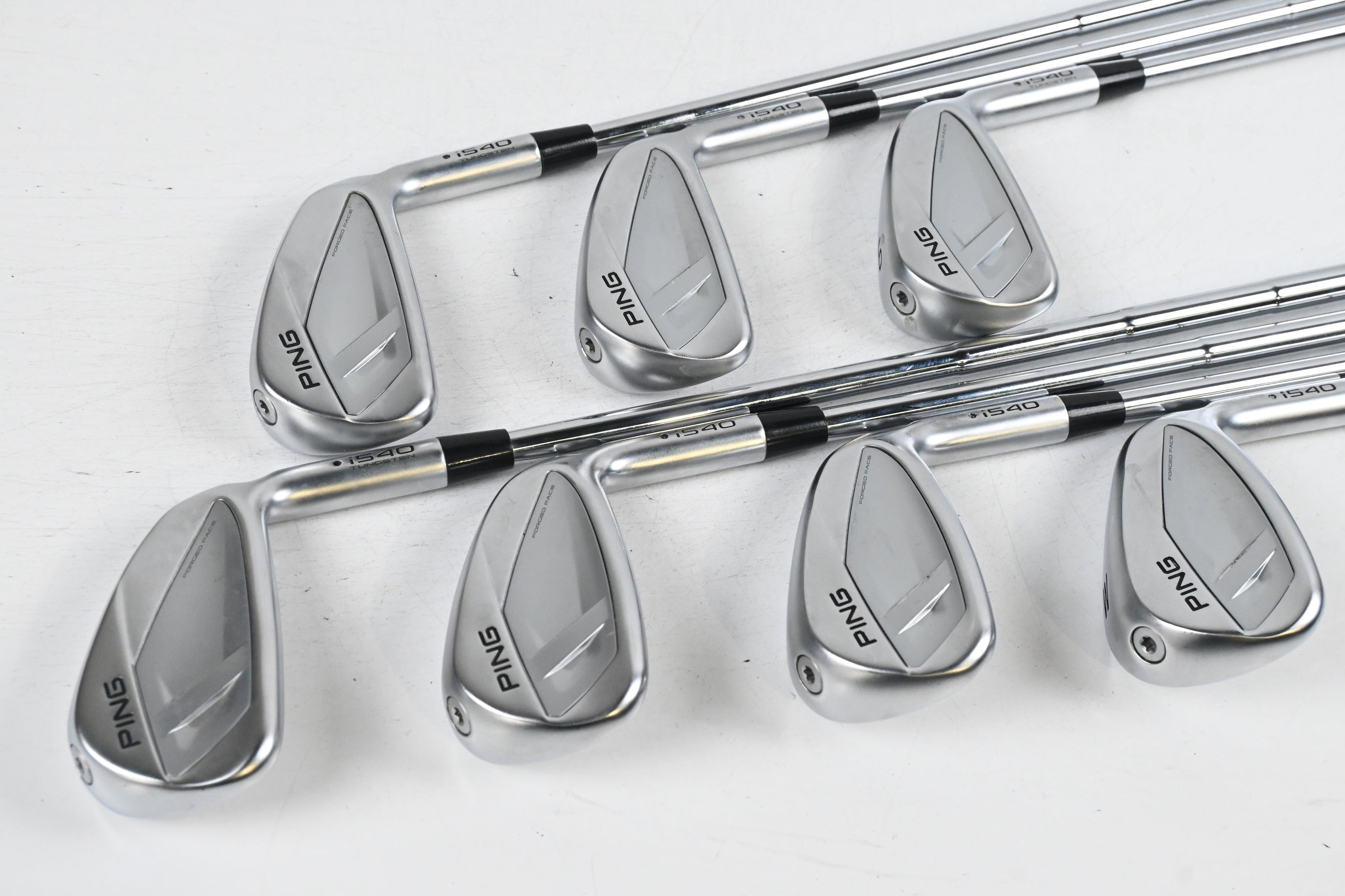 Ping i540 Irons / 4-PW / Black Dot / Stiff Flex Dynamic Gold Mid 100 S300 Shafts