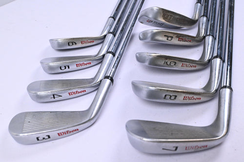 Wilson RM Forged Irons / 3-PW+SW / Stiff Flex Steel Shafts