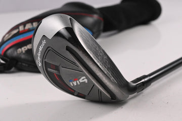 Taylormade M4 #4 Hybrid / 22 Degree / Regular Flex Fujikura Atmos Red 6 Shaft