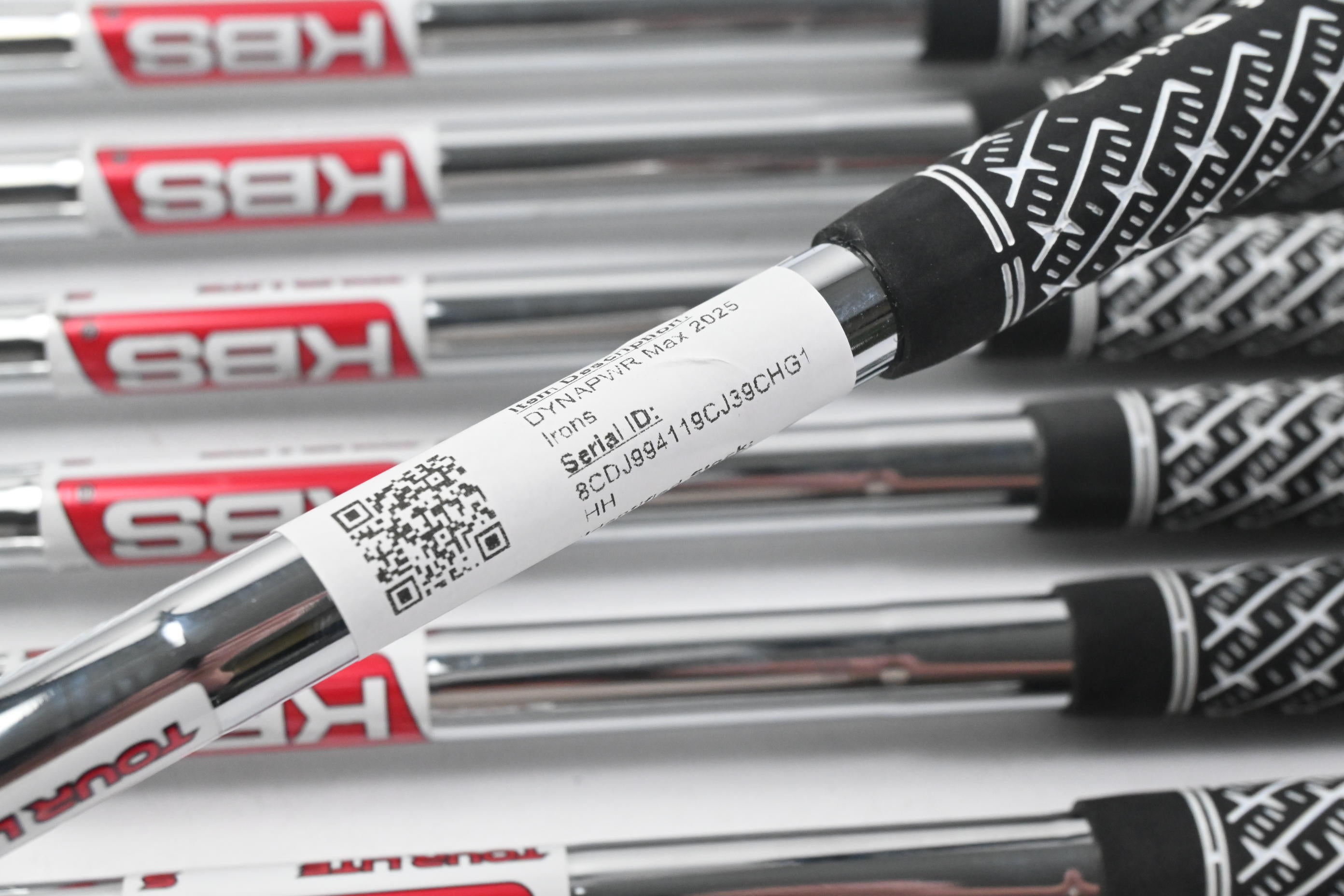 Wilson DYNAPWR Max 2025 Irons / 4-PW / Stiff Flex KBS Tour Lite Shafts