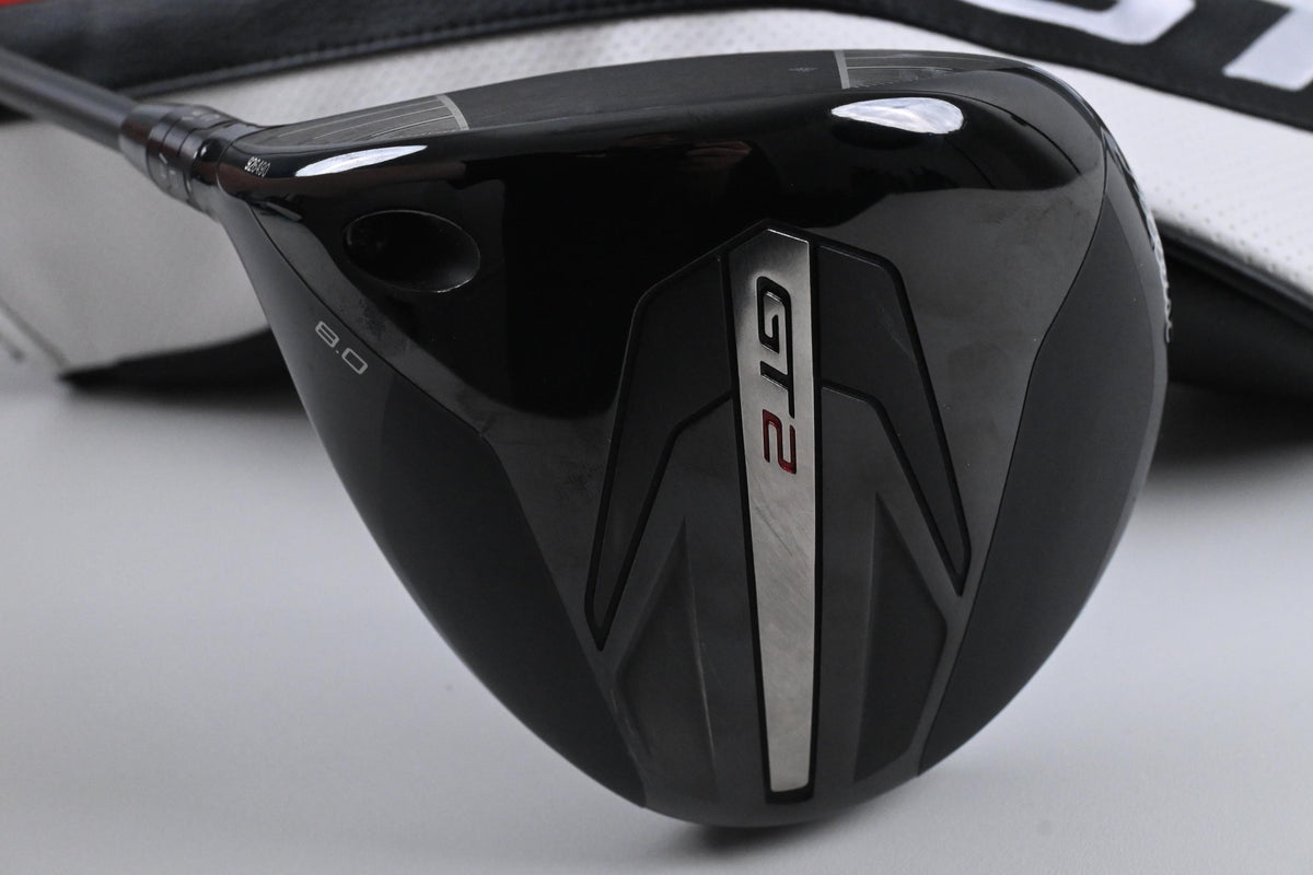 Left Hand Titleist GT3 Driver / 8 Degree / Stiff Flex HZRDUS Black Gen 5 60