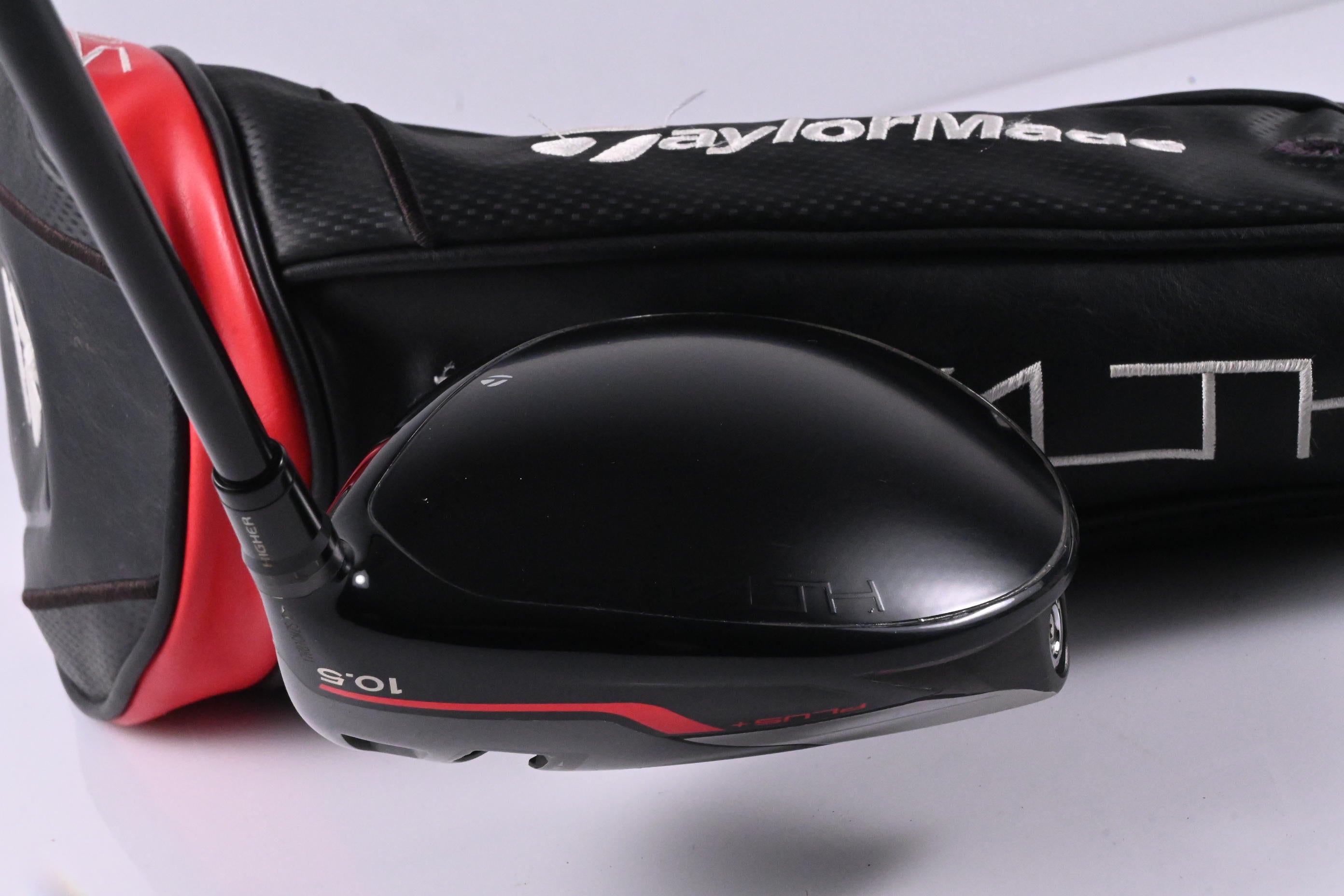 Taylormade Stealth Plus Driver / 10.5 Degree / Stiff Flex HZRDUS Smoke Red RDX