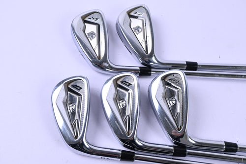 Left Hand Wilson D7 Forged Irons / 6-PW / Stiff Flex KBS $-Taper Lite 100 Shafts