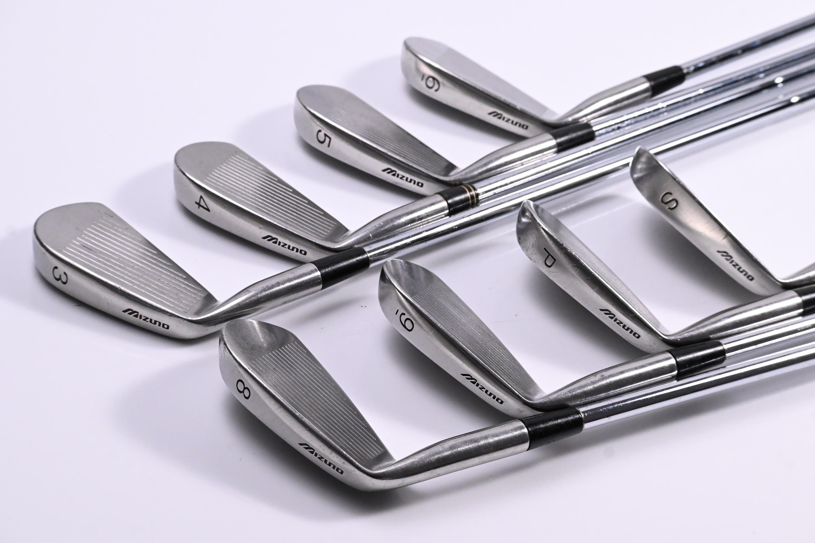 Mizuno T-Zoid O/S Irons / 3-PW+SW / Regular Flex Dynalite Gold R400 / No 7 Iron