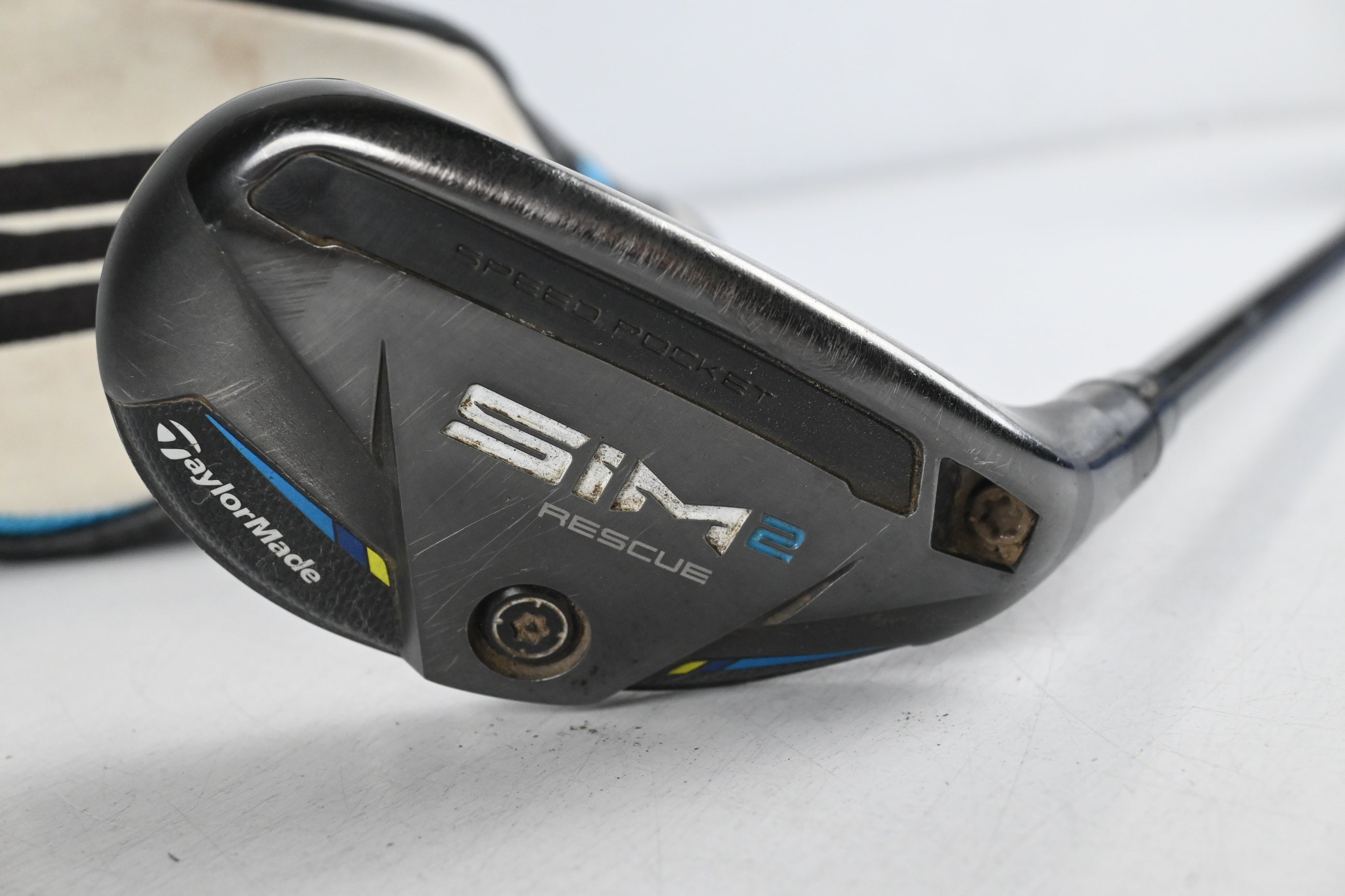 Taylormade SIM2 #3 Hybrid / 19.5 Degree / Stiff Flex Tensei AV Blue 80 Shaft