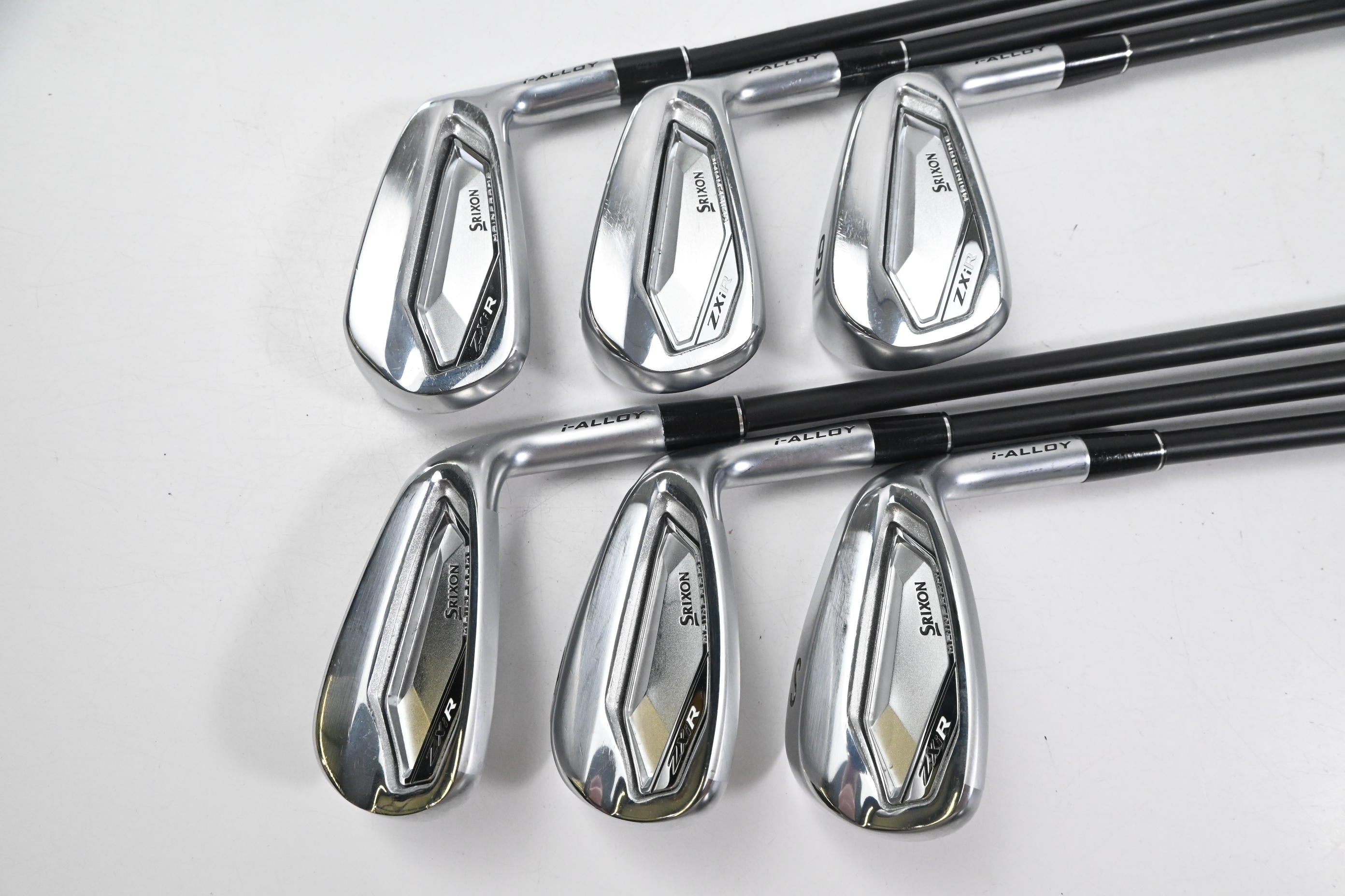 Srixon ZXiR Irons / 7-PW+GW+SW / Regular Flex KBS PGI 60 Shafts