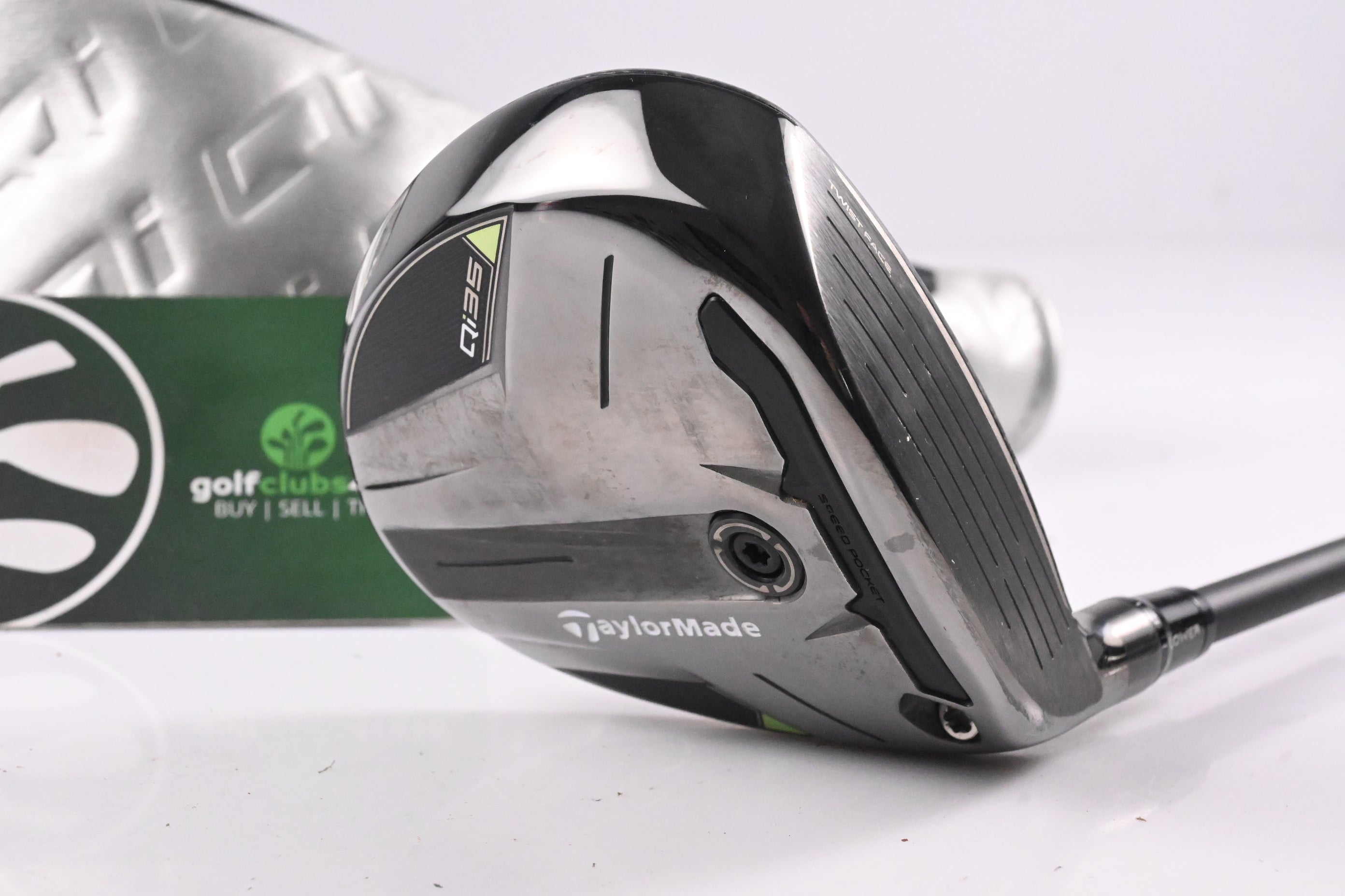 Taylormade Qi35 #3 Wood / 16.5 Degree / Stiff Flex Kai'Li Dark Waves Blue 75