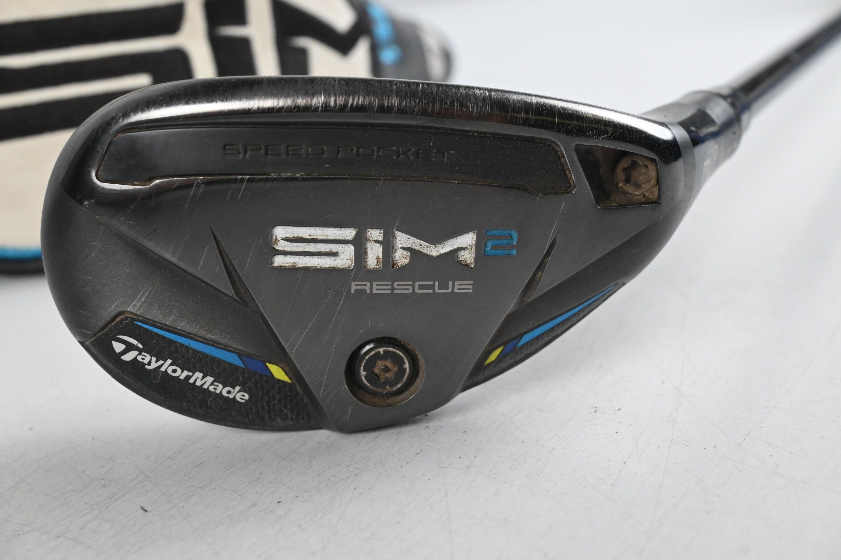 Taylormade SIM2 #3 Hybrid / 19.5 Degree / Stiff Flex Tensei AV Blue 80 Shaft