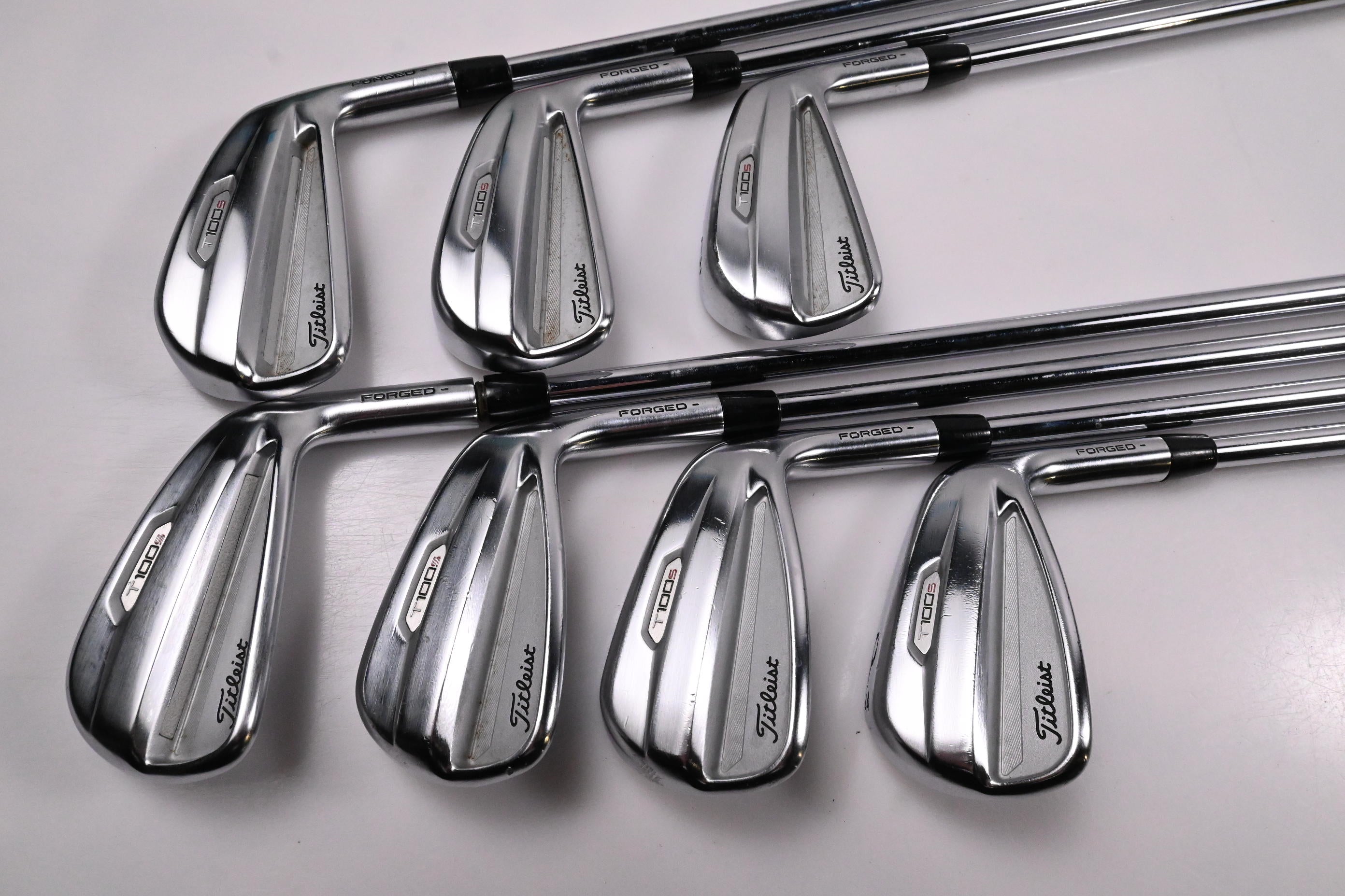 Titleist T100.S 2021 Irons / 4-PW / Stiff Flex Project X Precision Shafts
