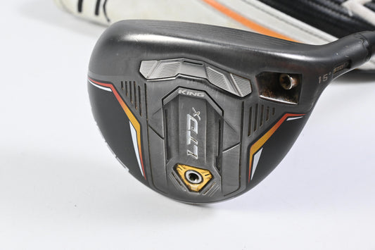 Cobra LTDx #3 Wood / 15 Degree / Regular Flex HZRDUS Smoke iM10 Green 60 Shaft