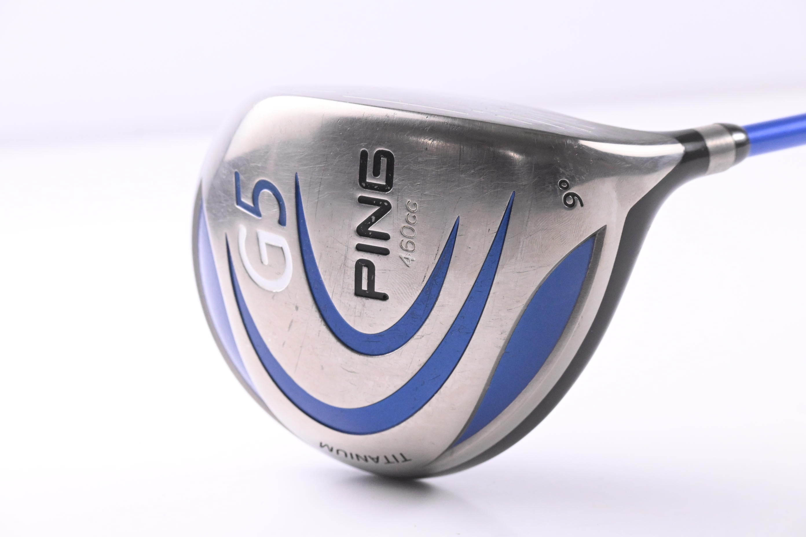 Ping G5 Driver / 9 Degree / Stiff Flex Grafalloy Blue Shaft
