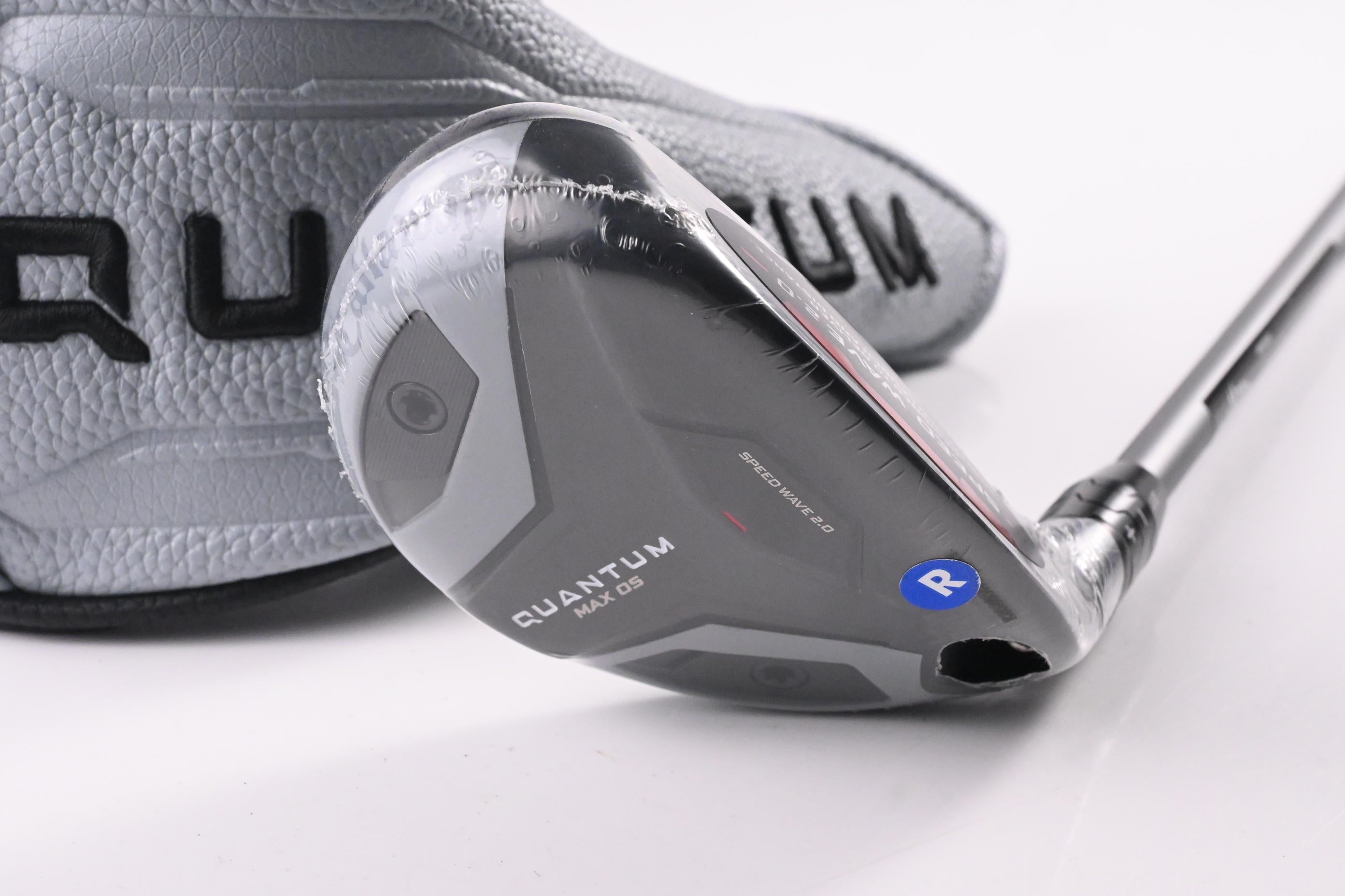 Callaway Quantum Max OS #5 Hybrid / 23 Degree / Regular Flex Denali Frost Silver
