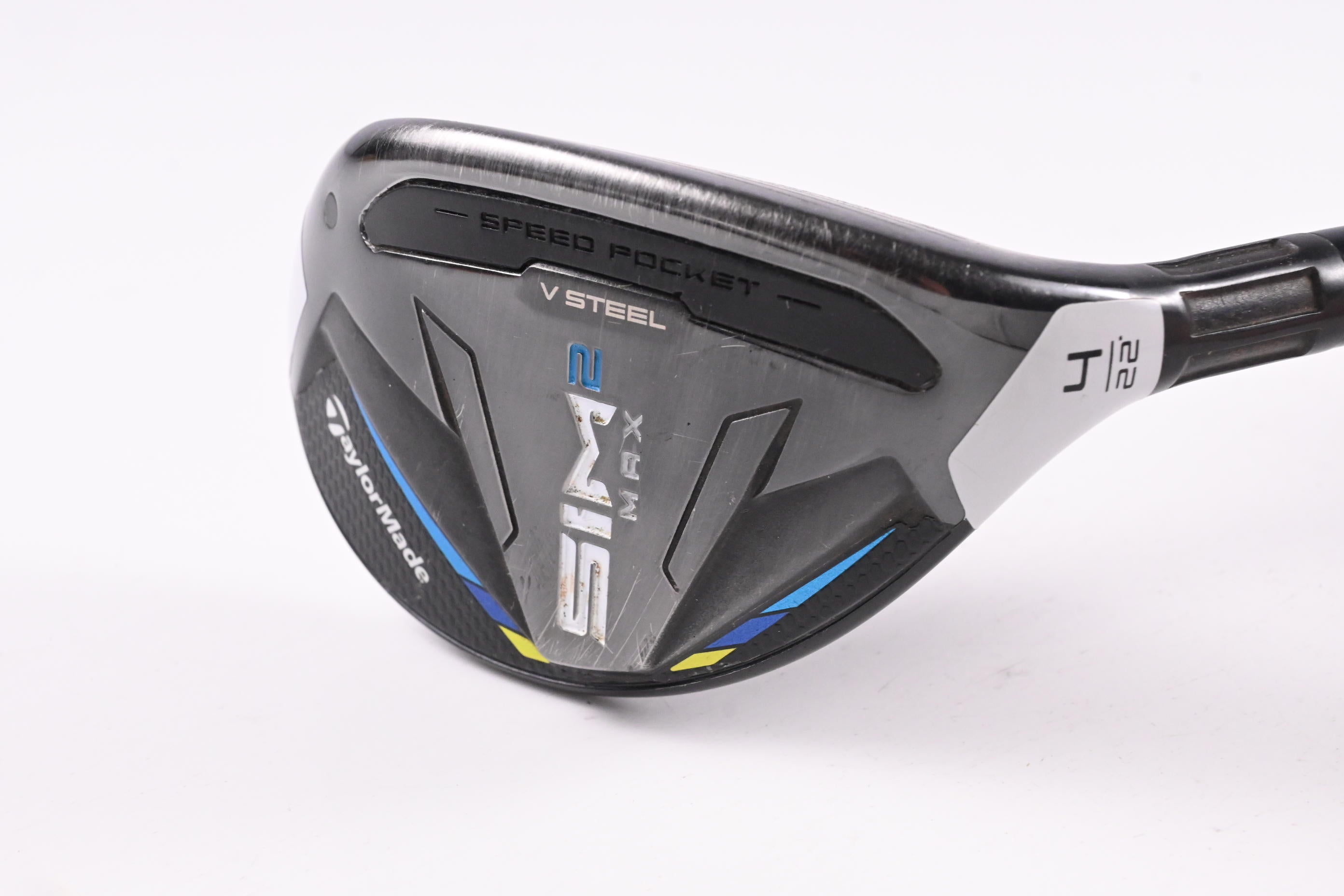Taylormade SIM2 Max #4 Hybrid / 22 Degree / Regular Flex Fujikura Ventus Blue 6