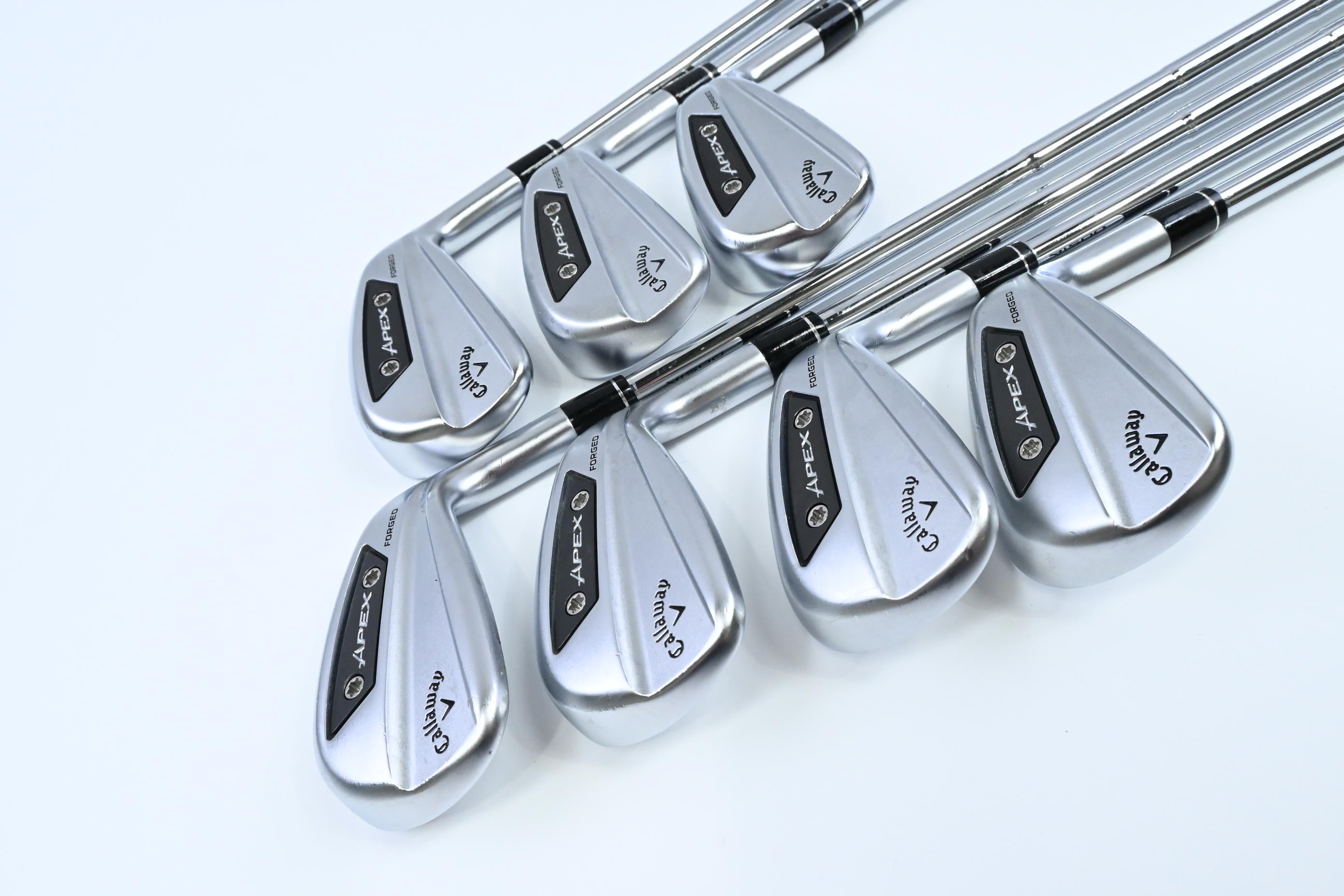 Callaway Apex Ai200 Irons / 5-PW+AW / Stiff Flex Dynamic Gold 90 S300 Shafts