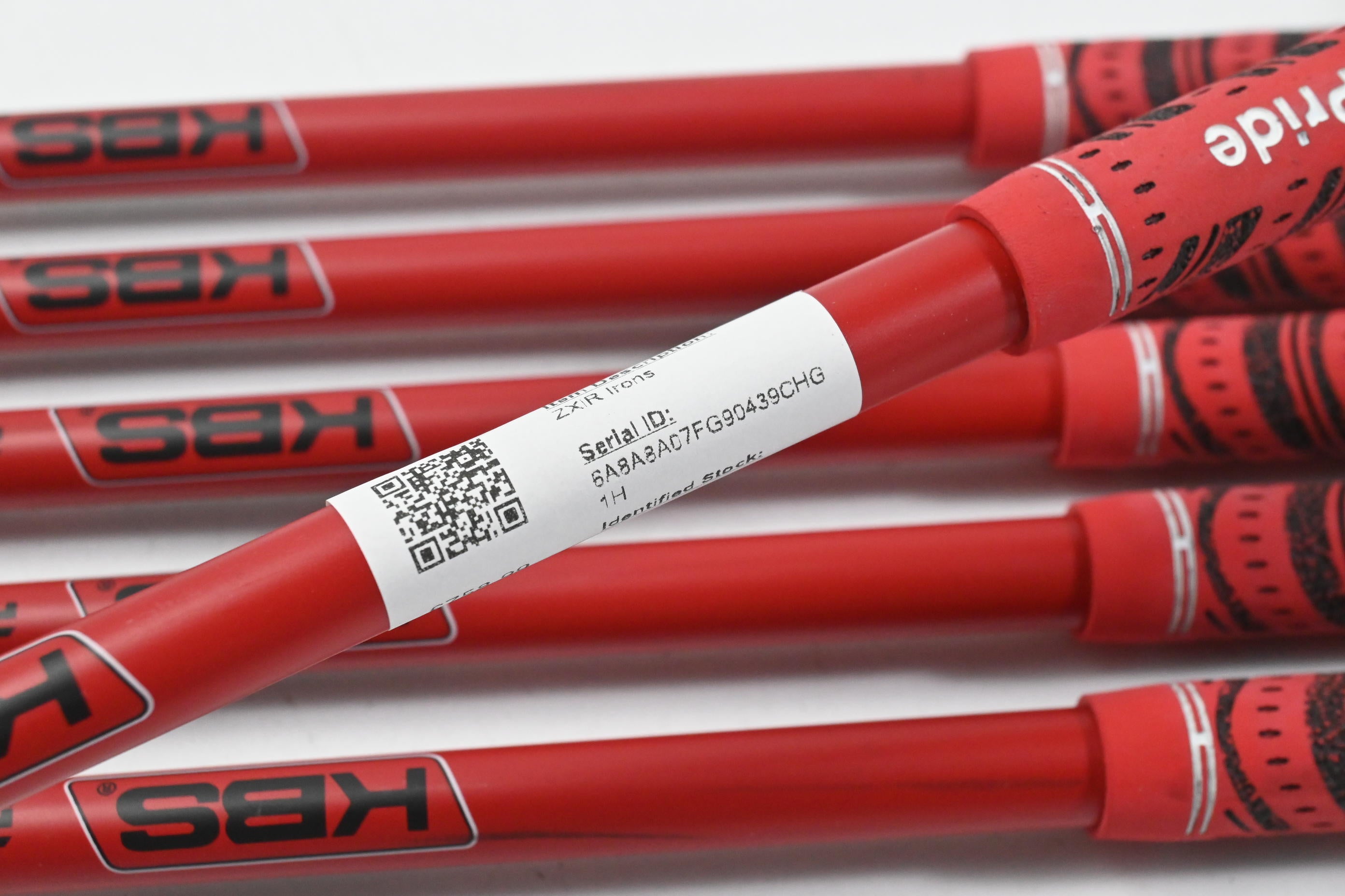 Srixon ZXiR Irons / 7-PW+GW+SW / Regular Flex KBS PGI 60 Shafts