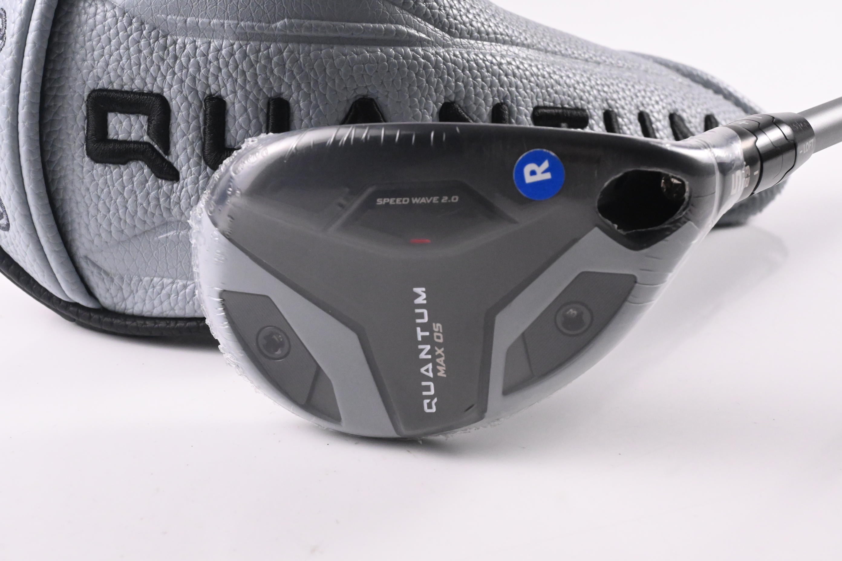 Callaway Quantum Max OS #5 Hybrid / 23 Degree / Regular Flex Denali Frost Silver