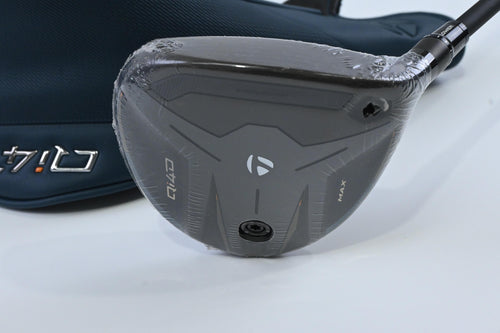 Taylormade Qi4D Max #3 Wood / 15 Degree / Regular Flex Reax White 55 Shaft