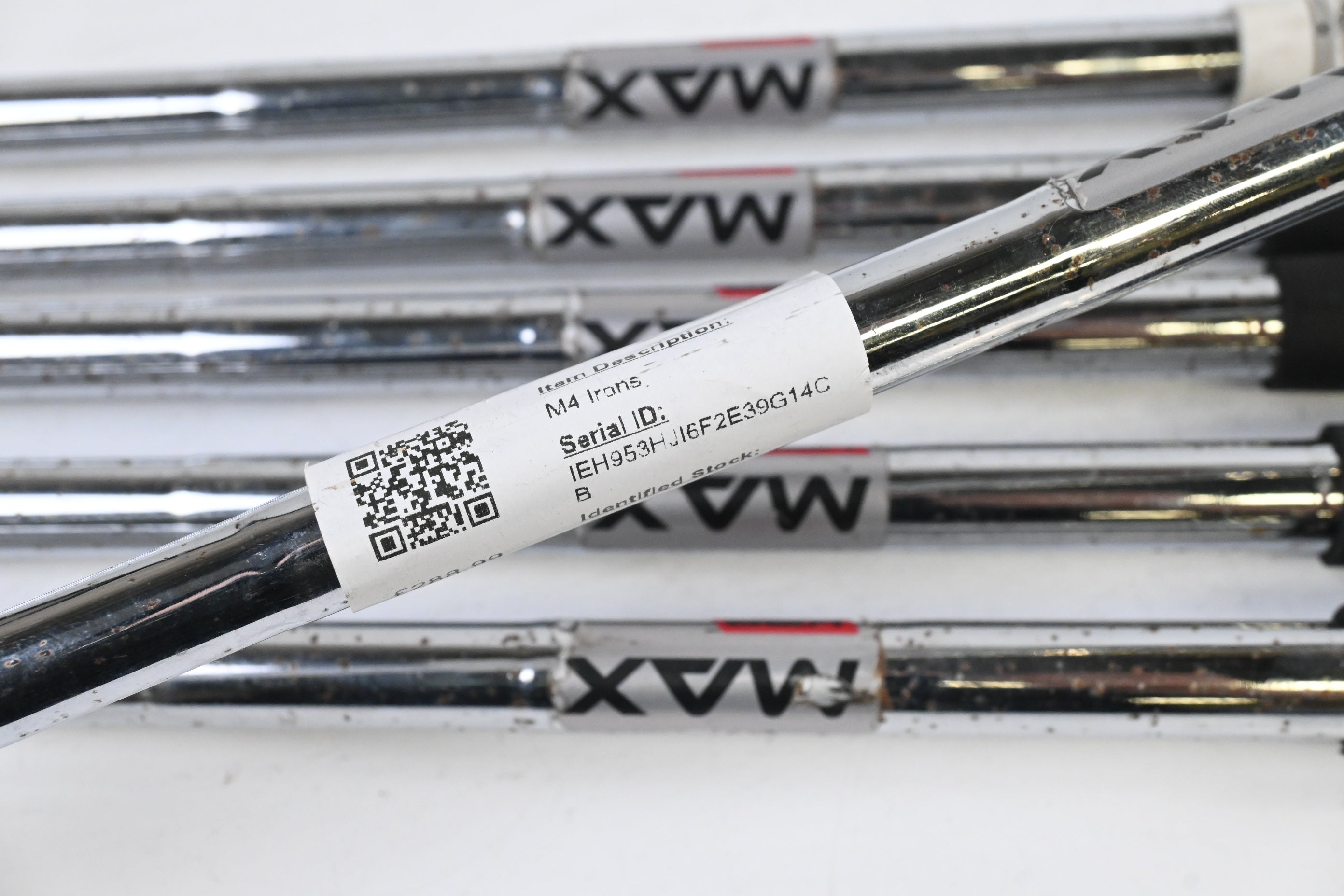 Taylormade M4 Irons / 5-PW / Regular Flex KBS Max 85 Shafts