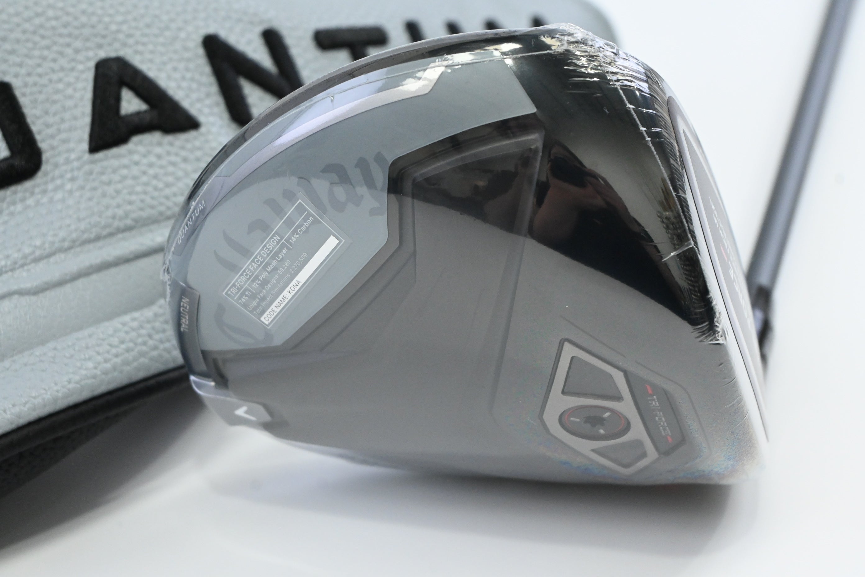 Callaway Quantum Max Driver / 10.5 Degree / Stiff Flex Denali Frost Silver 50