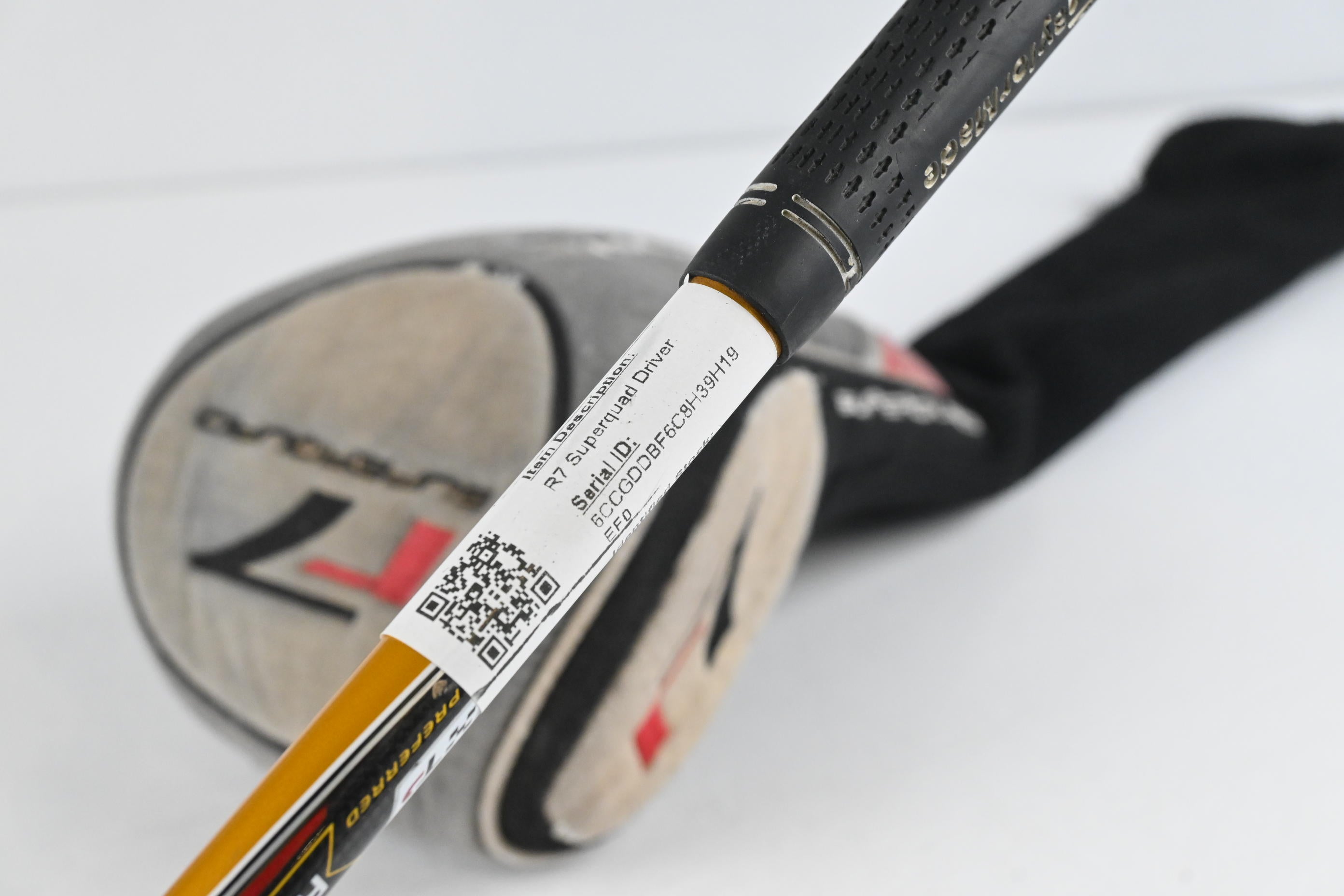 Taylormade R7 Superquad Driver / 8.5 Degree / Stiff Flex Taylormade REAX TP 75