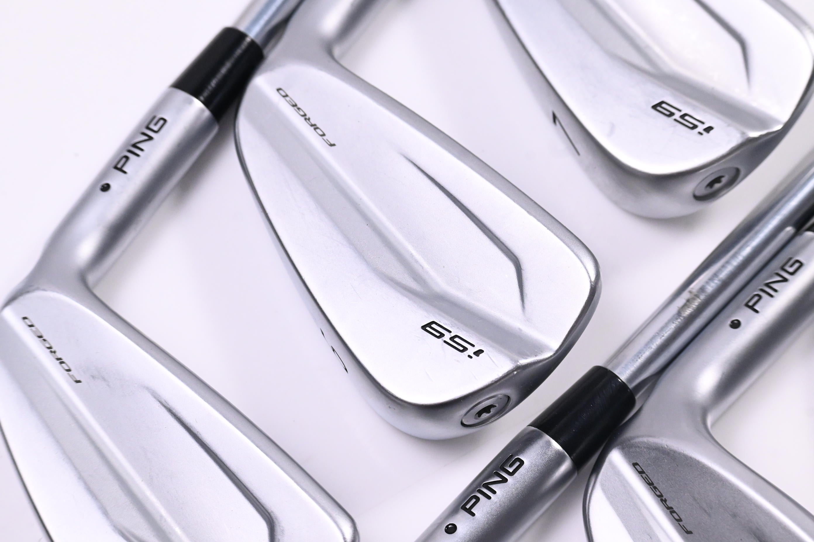 Ping i59 Irons / 5-PW / Black Dot / Stiff Flex Project X LS 120 Shafts