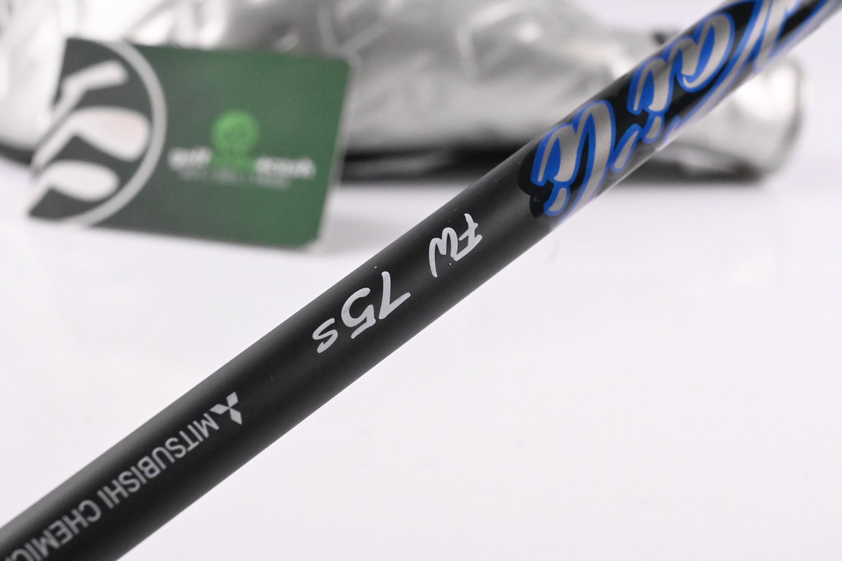 Taylormade Qi35 #3 Wood / 16.5 Degree / Stiff Flex Kai'Li Dark Waves Blue 75