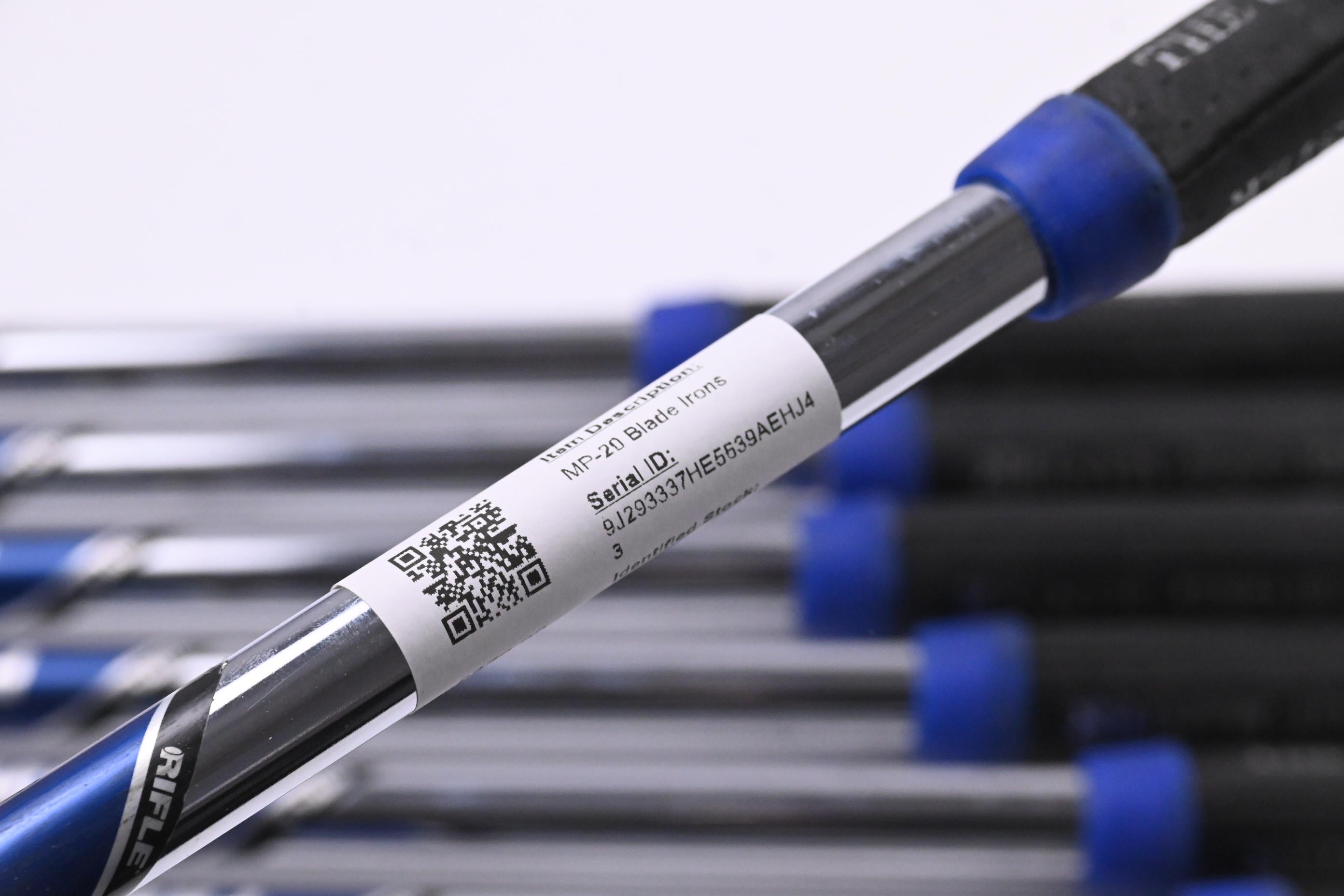 Mizuno MP-20 Blade Irons / 4-PW / Stiff Flex Project X Shafts