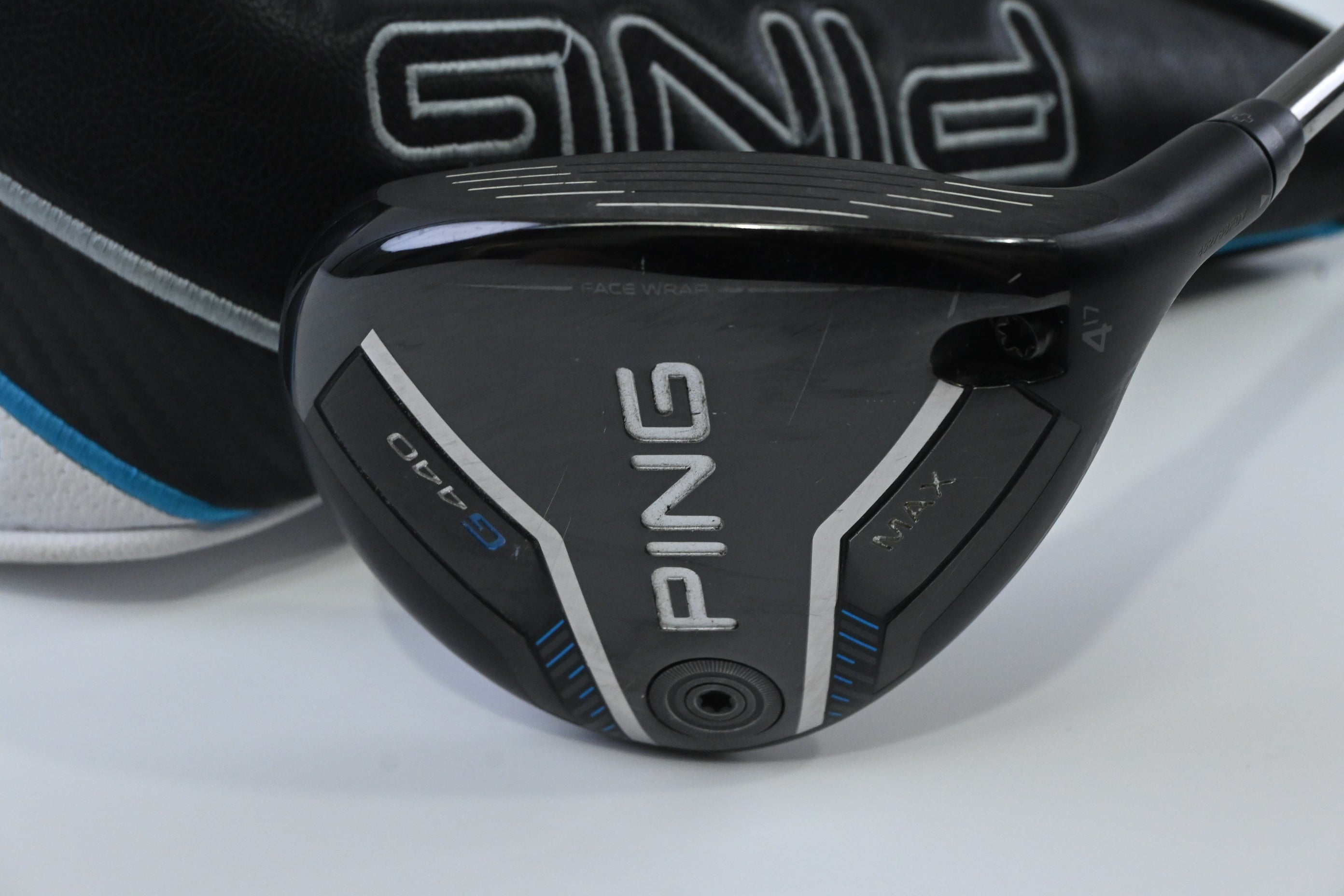 Ping G440 Max #4 Wood / 17 Degree / Stiff Flex Ping Tour Chrome 2.0 65 Shaft