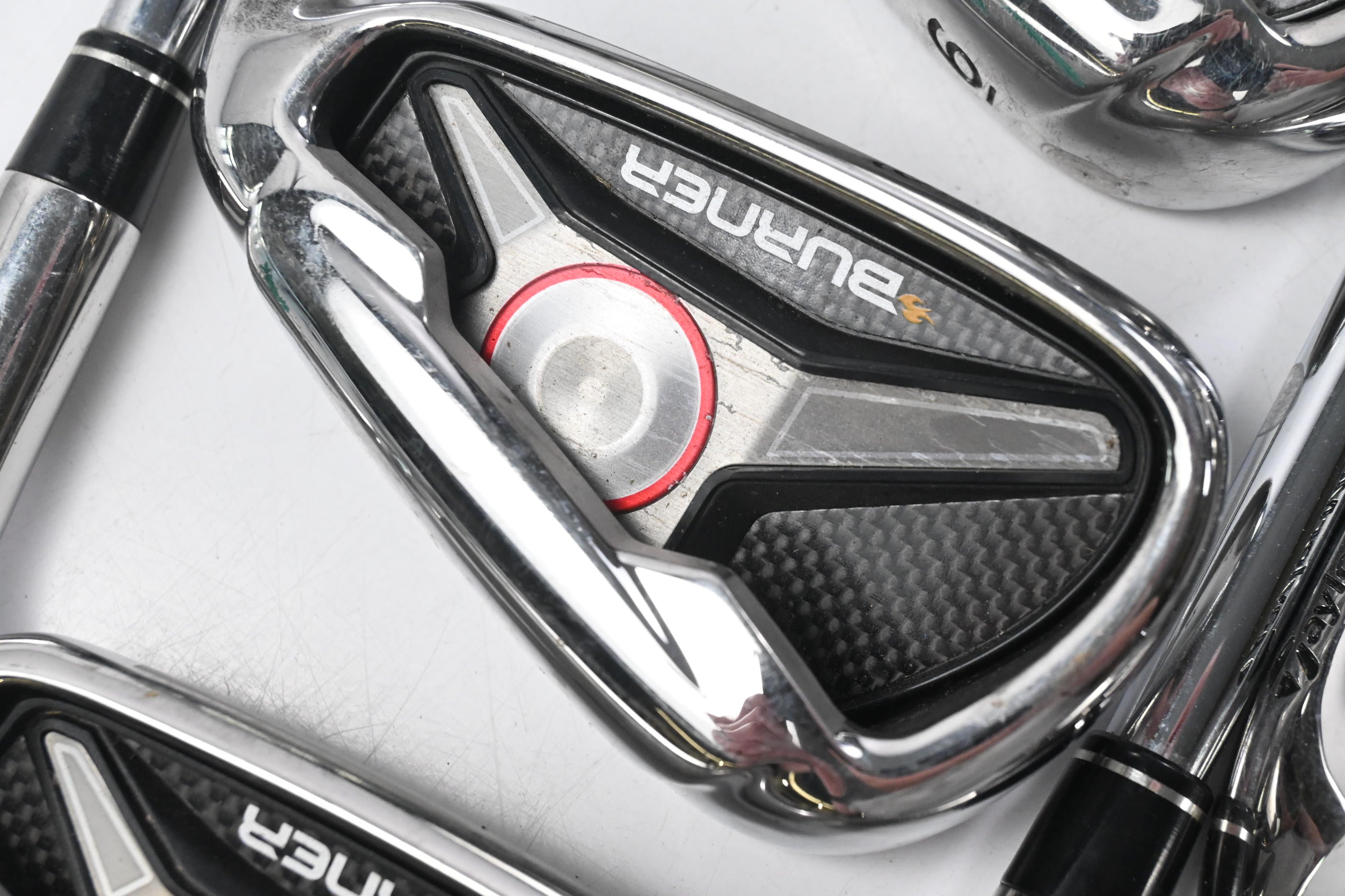 Taylormade Burner OS Irons / 4-PW+SW / Uniflex Burner 85 Shafts