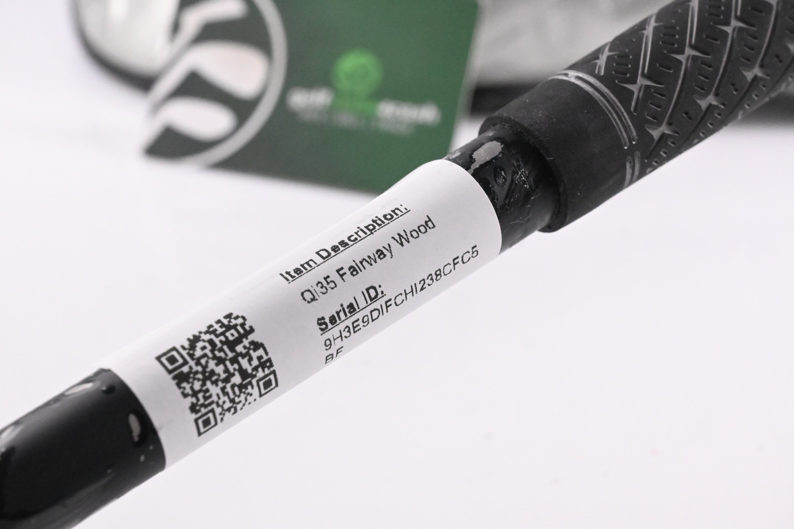 Taylormade Qi35 #3 Wood / 16.5 Degree / Stiff Flex Kai'Li Dark Waves Blue 75