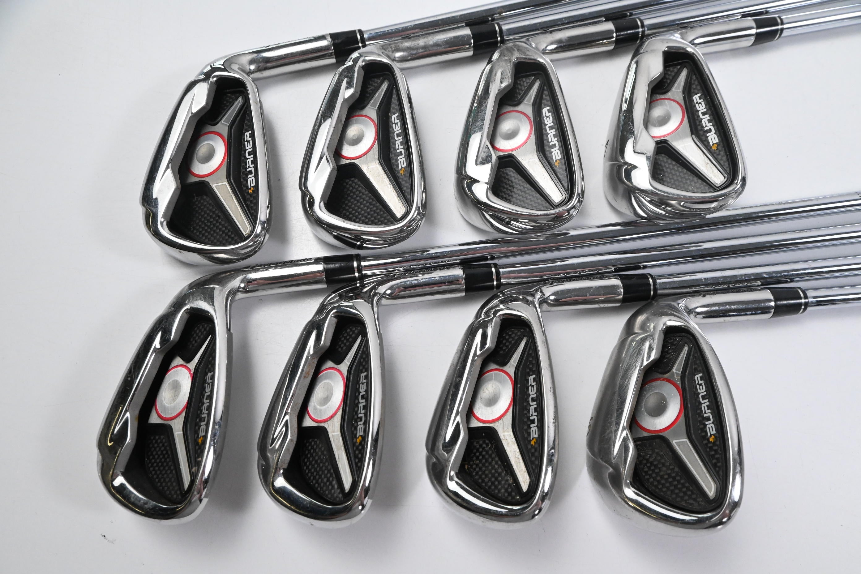 Taylormade Burner OS Irons / 4-PW+SW / Uniflex Burner 85 Shafts