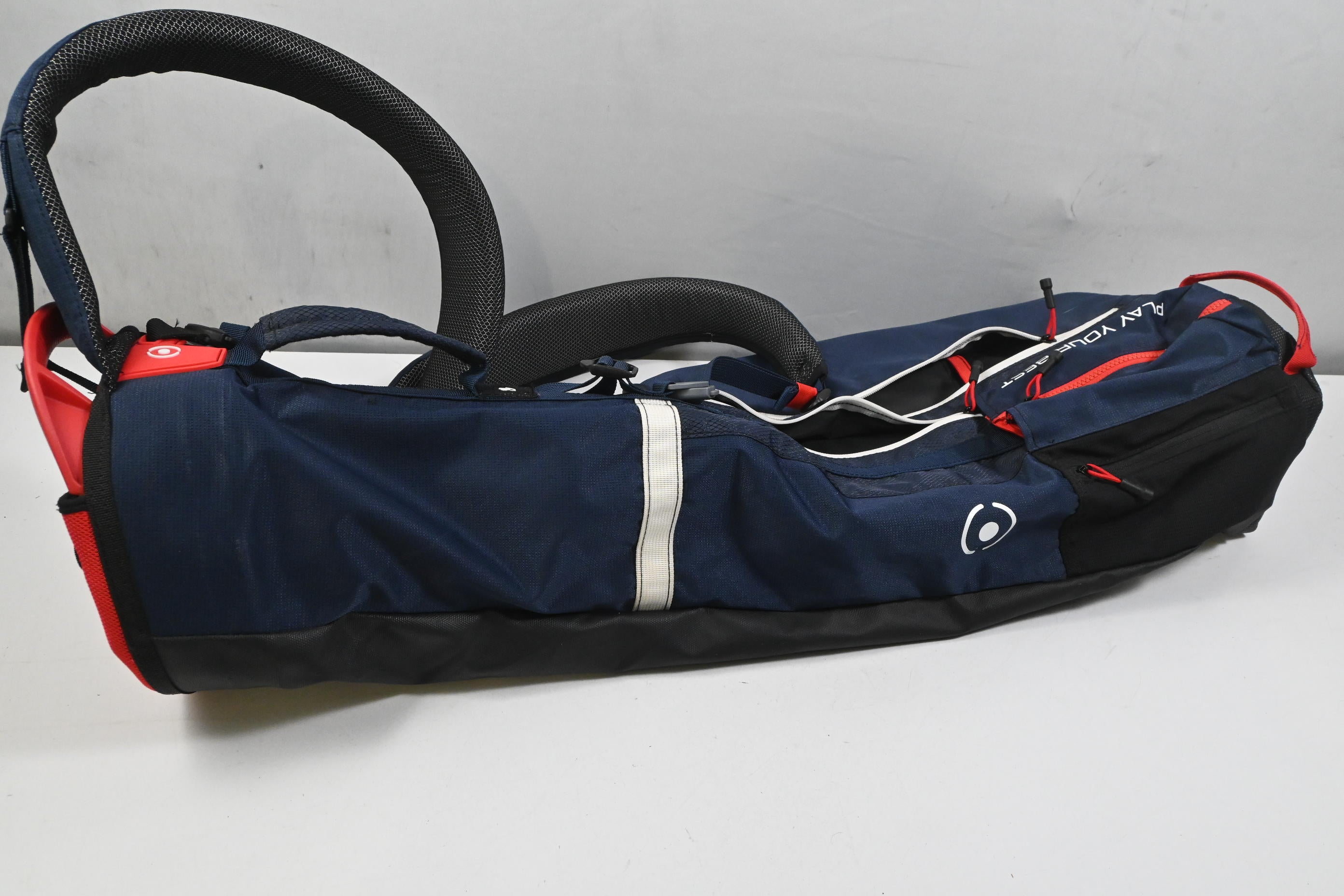 Ping Moonlite Pencil Bag / 4-Way Divider / Navy & Red