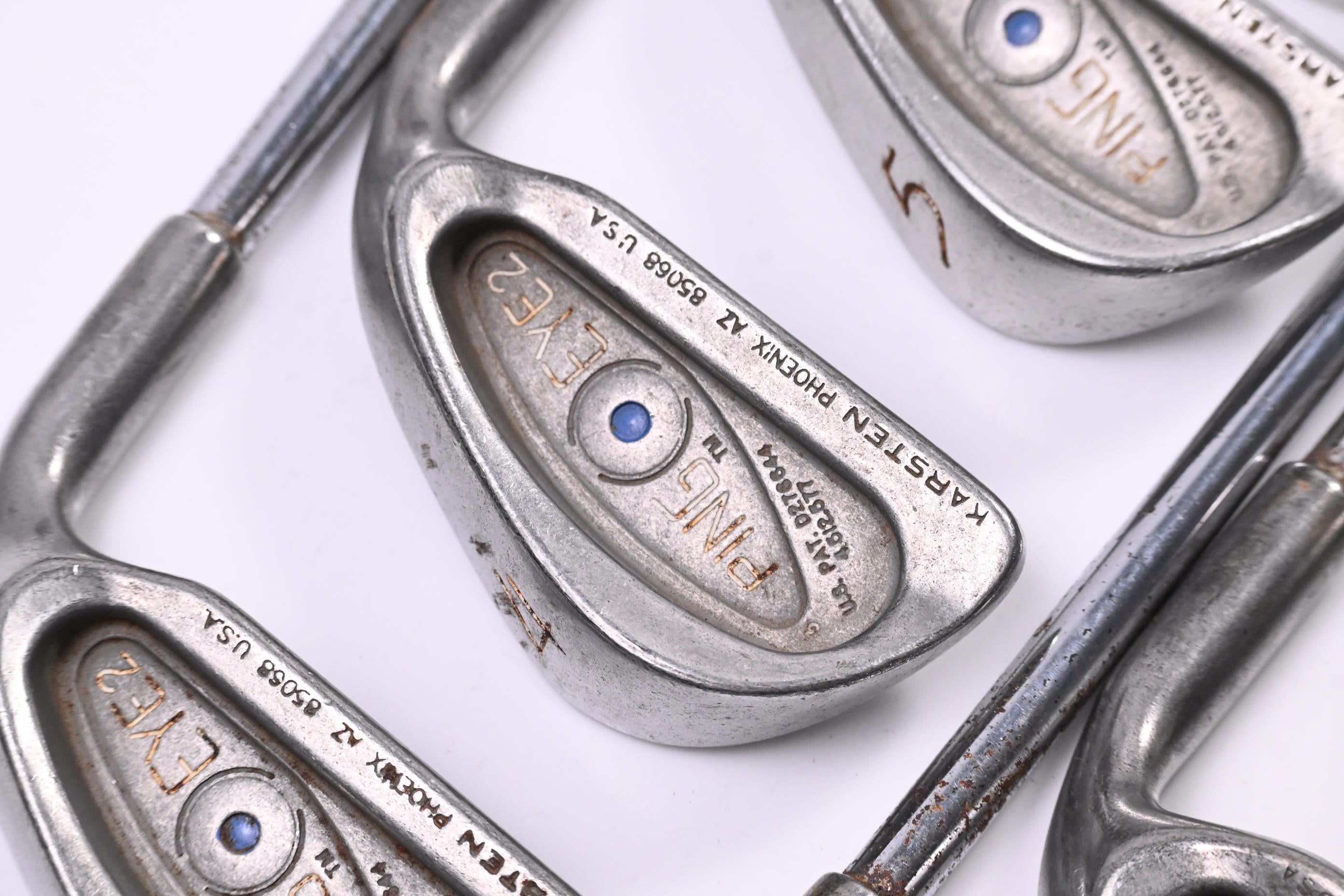Ping Eye 2 Irons / 3-PW+SW / Blue Dot / Stiff Flex Ping Shafts