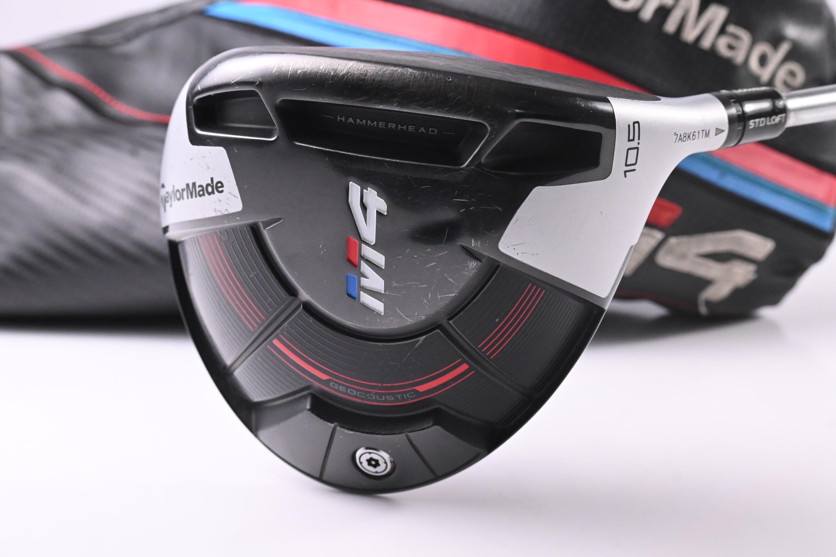 Taylormade M4 Driver / 10.5 Degree / Regular Flex Aldila Quaranta Blue 40 Shaft