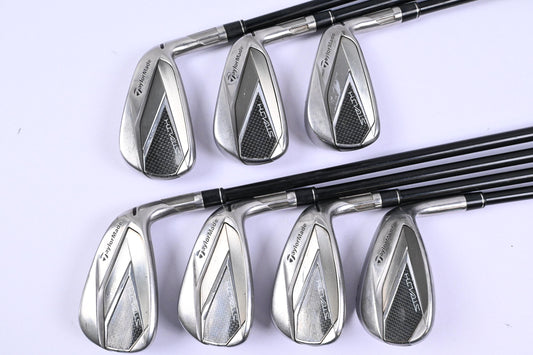 Taylormade Stealth Irons / 5-PW+SW / Regular Flex Fujikura Ventus Red 6 Shafts