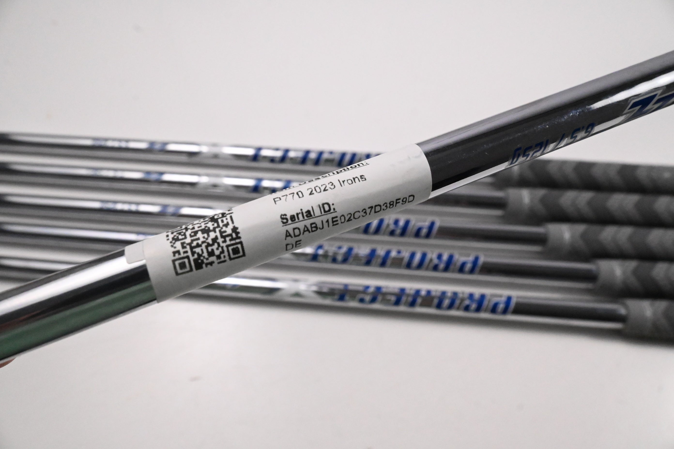 Taylormade P770 2023 Irons / 4-9i / X-Flex Project X LZ 125 Shaft