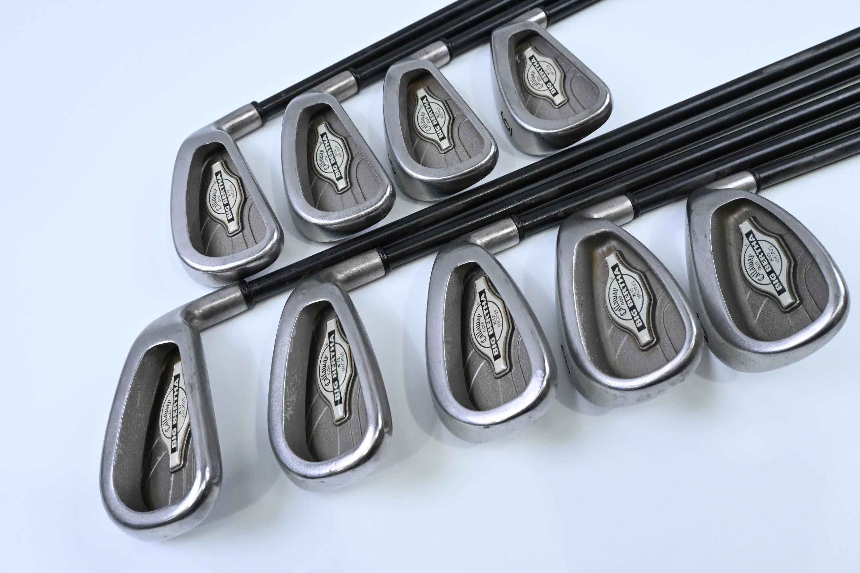 Callaway X-12 Irons / 3-PW+SW / Firm Flex Callaway RCH 96 Shafts