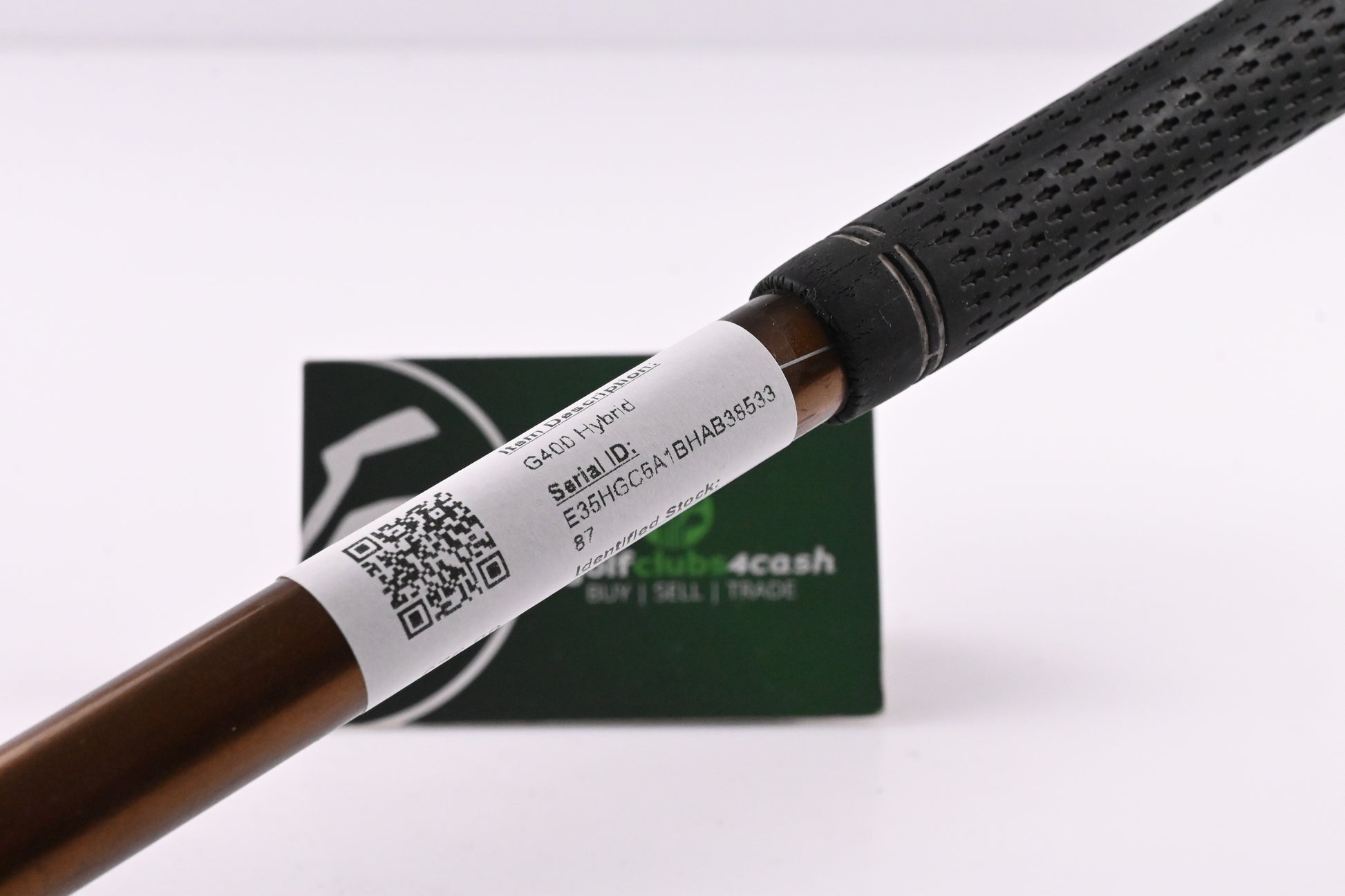 Left Hand Ping G400 #3 Hybrid / 19 Degree / Regular Flex Ping Alta CB 70 Shaft