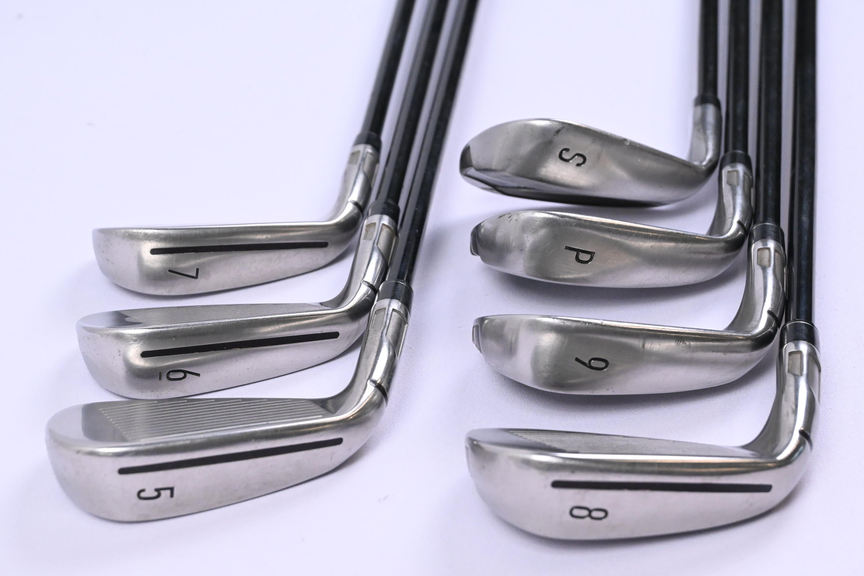 Taylormade Stealth Irons / 5-PW+SW / Regular Flex Fujikura Ventus Red 6 Shafts