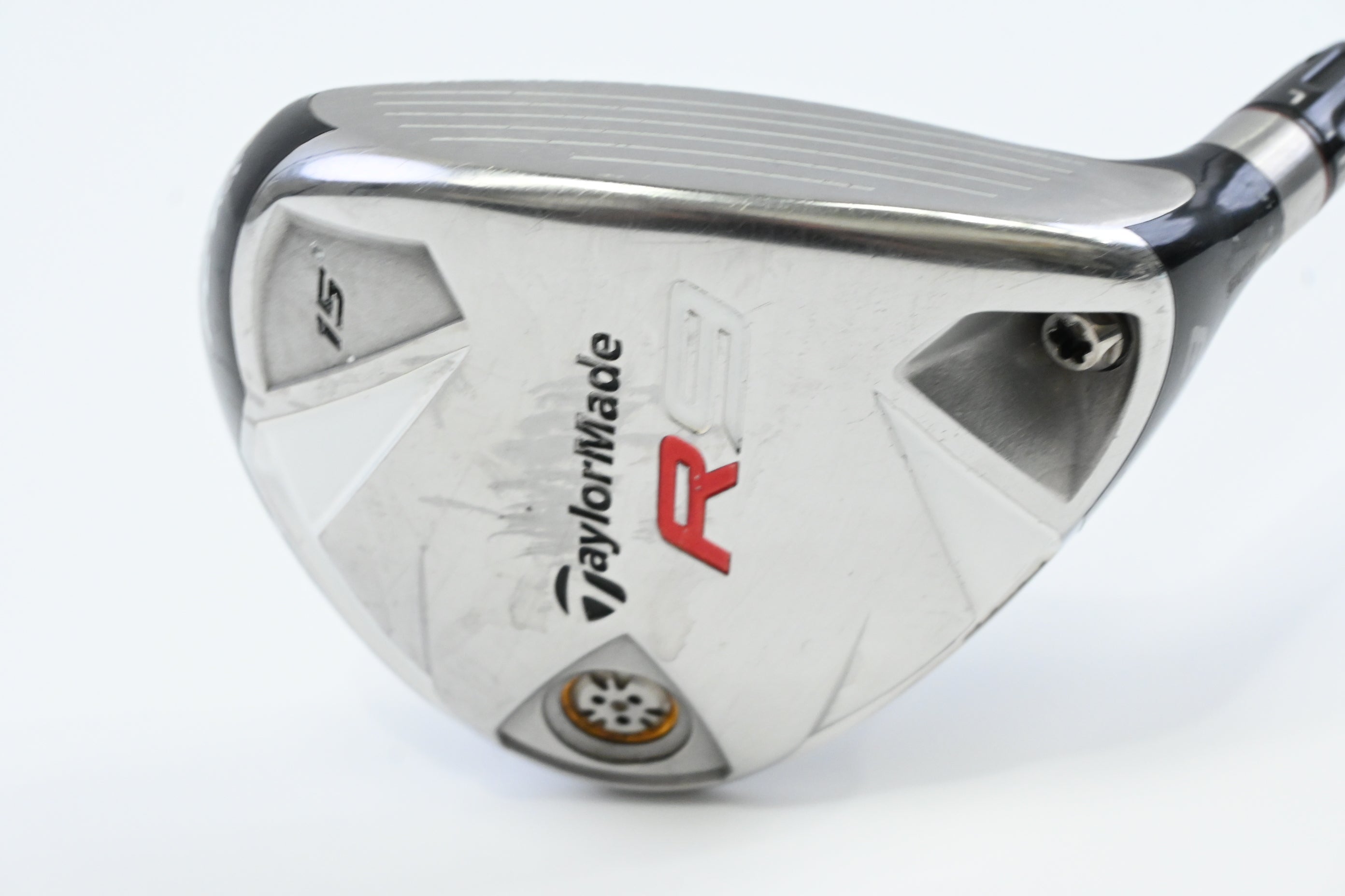Taylormade R9 #3 Wood / 15 Degree / Stiff Flex Fujikura Motore 70 Shaft