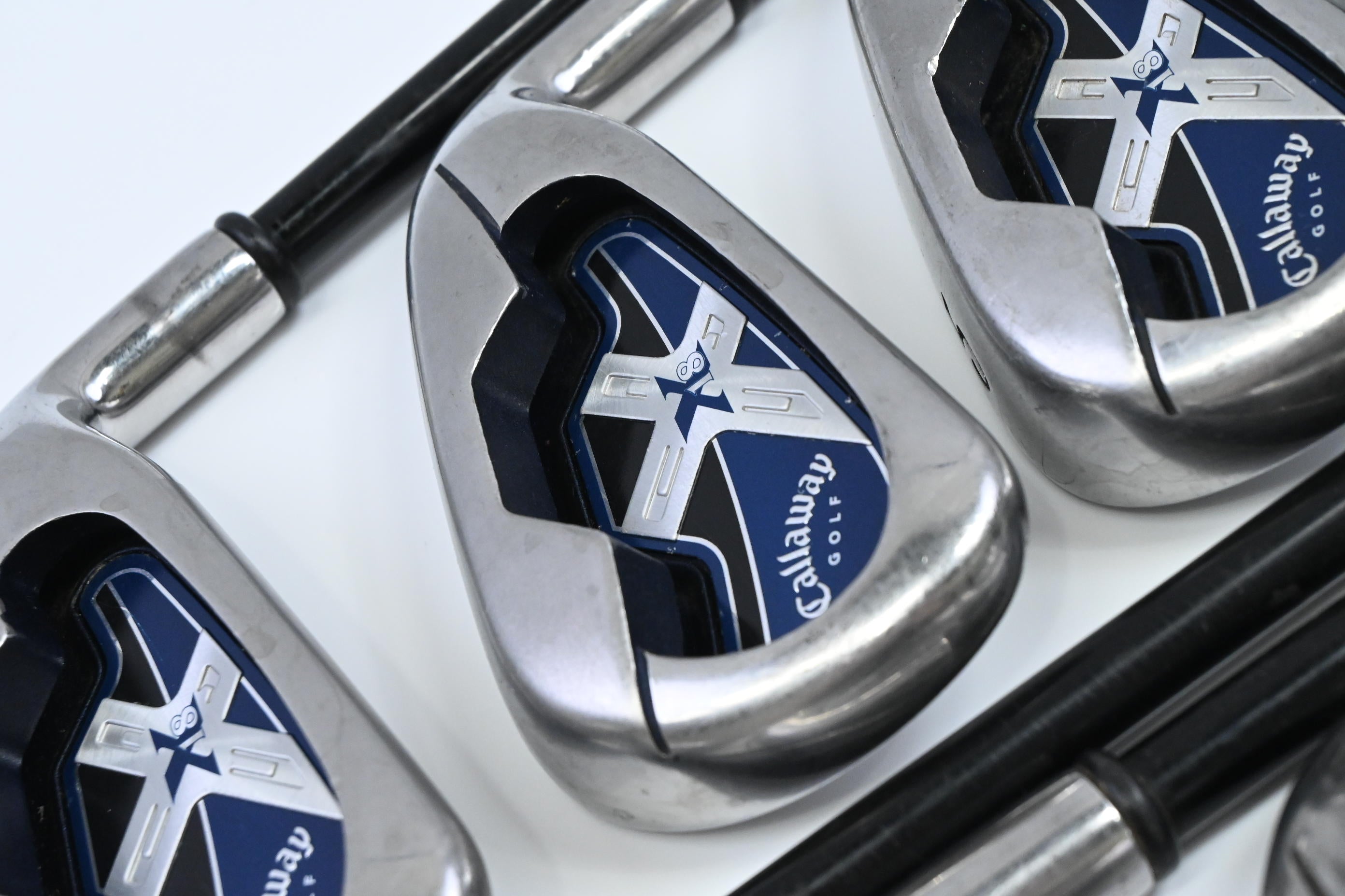 Callaway X-18 Irons / 3-PW+SW / Regular Flex Callaway System CW 75 Shafts