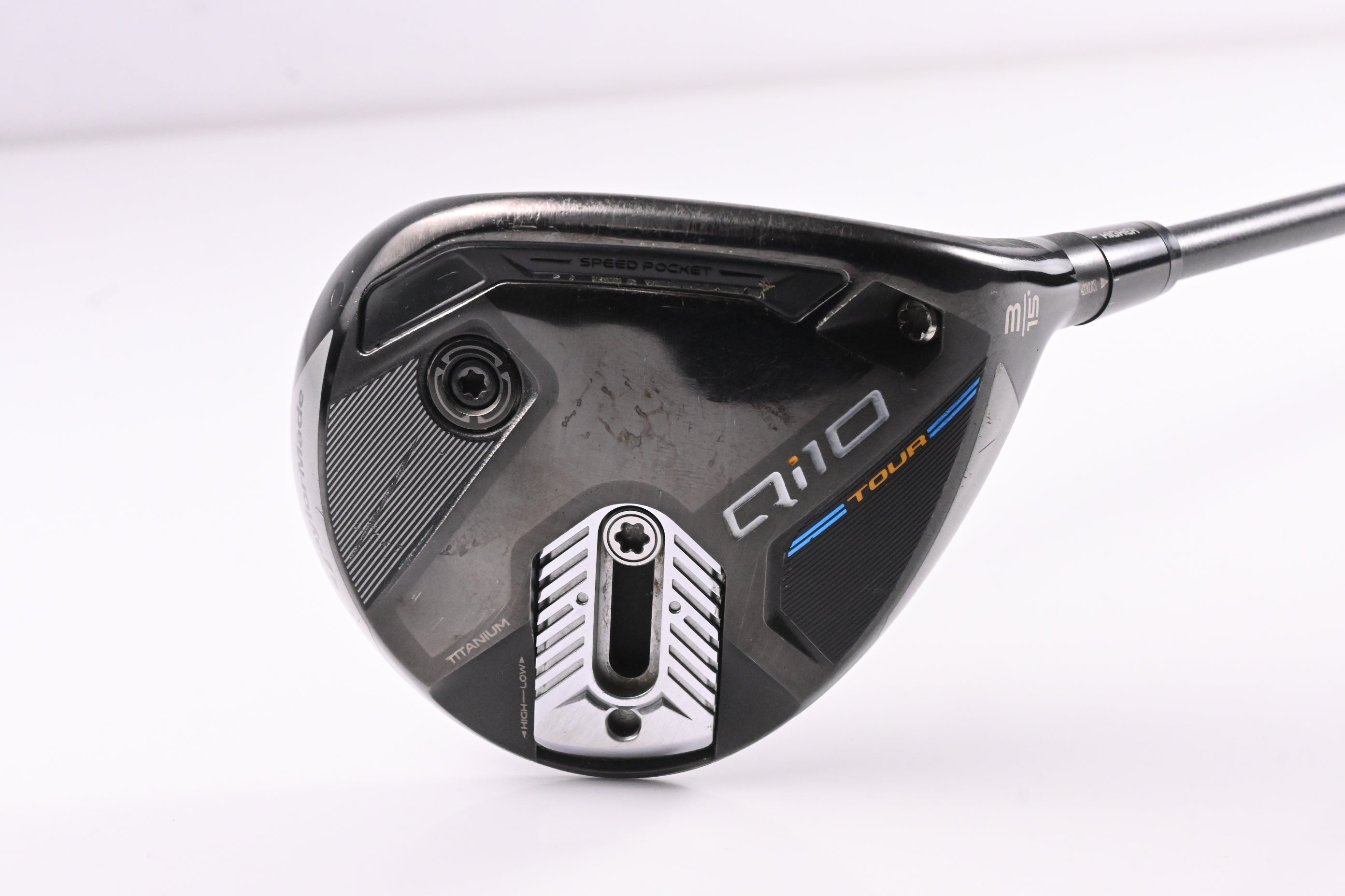 Taylormade Qi10 Tour #3 Wood / 15 Degree / Stiff Flex Matrix HD 7M3 Black Tie