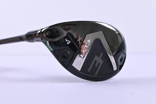 Left Hand Callaway Elyte X #4 Hybrid / 21 Degree / Senior Flex Vanquish 5 Shaft