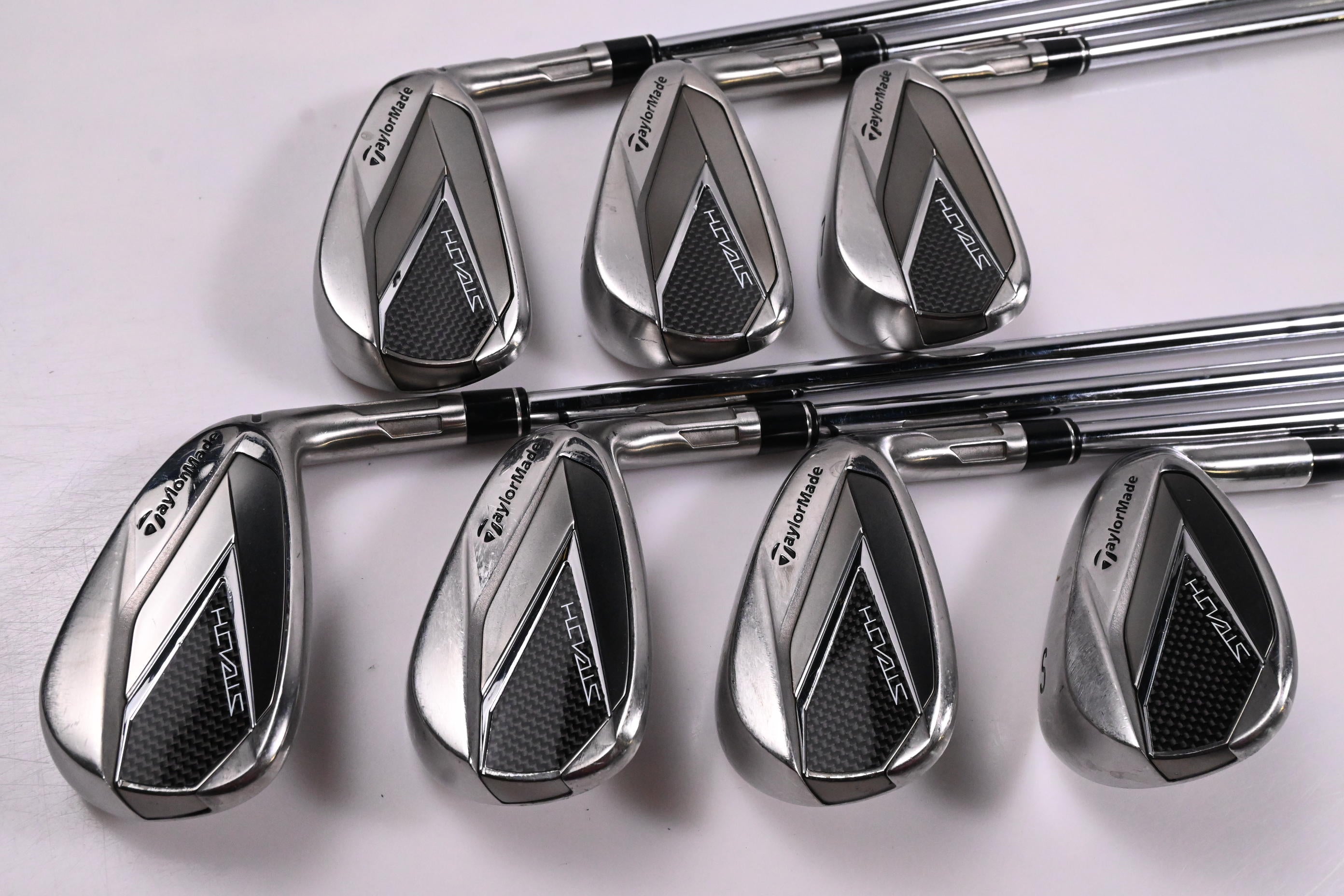 Taylormade Stealth Irons / 5-PW+SW / Regular Flex KBS MAX MT 85 Shafts