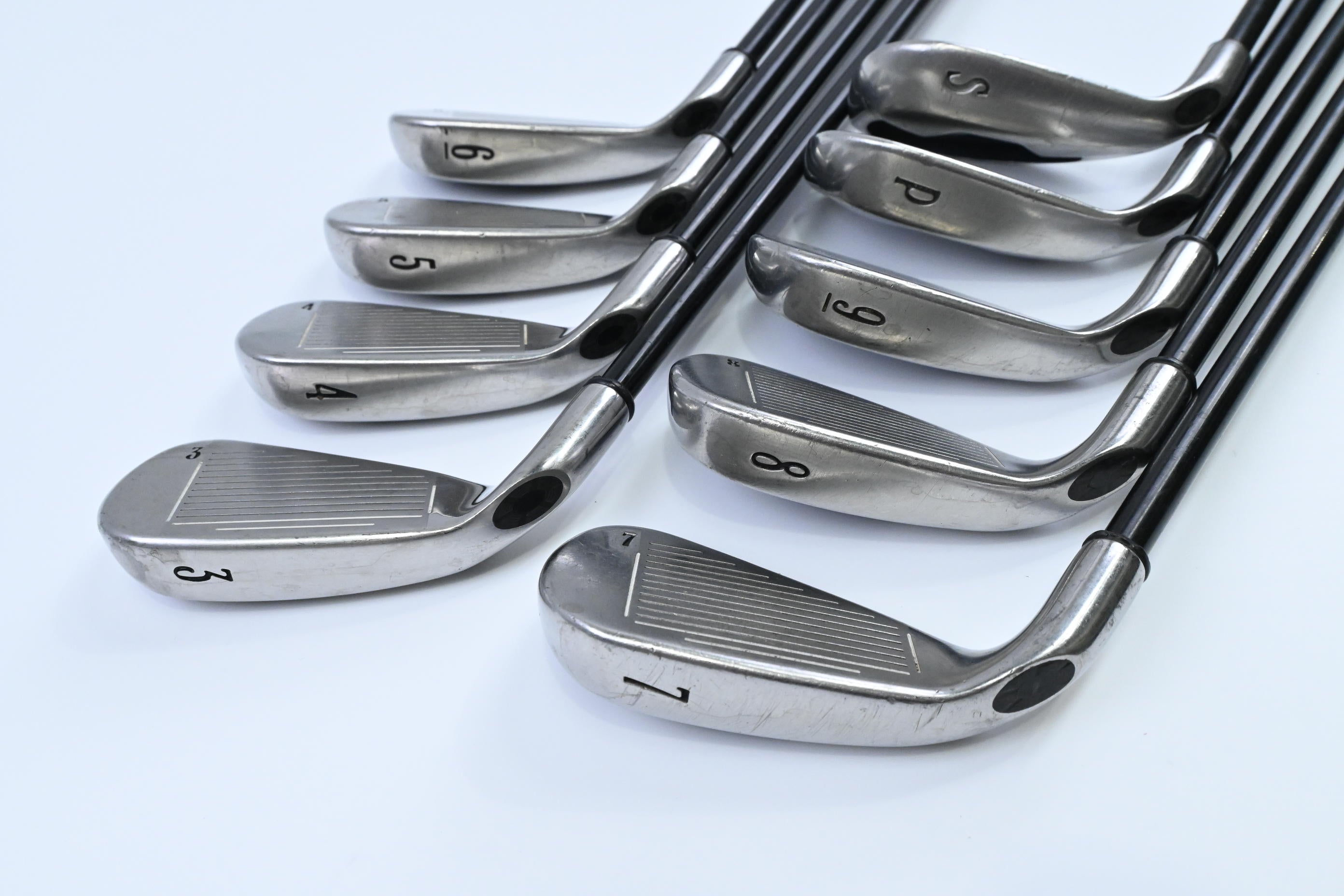 Callaway X-18 Irons / 3-PW+SW / Regular Flex Callaway System CW 75 Shafts