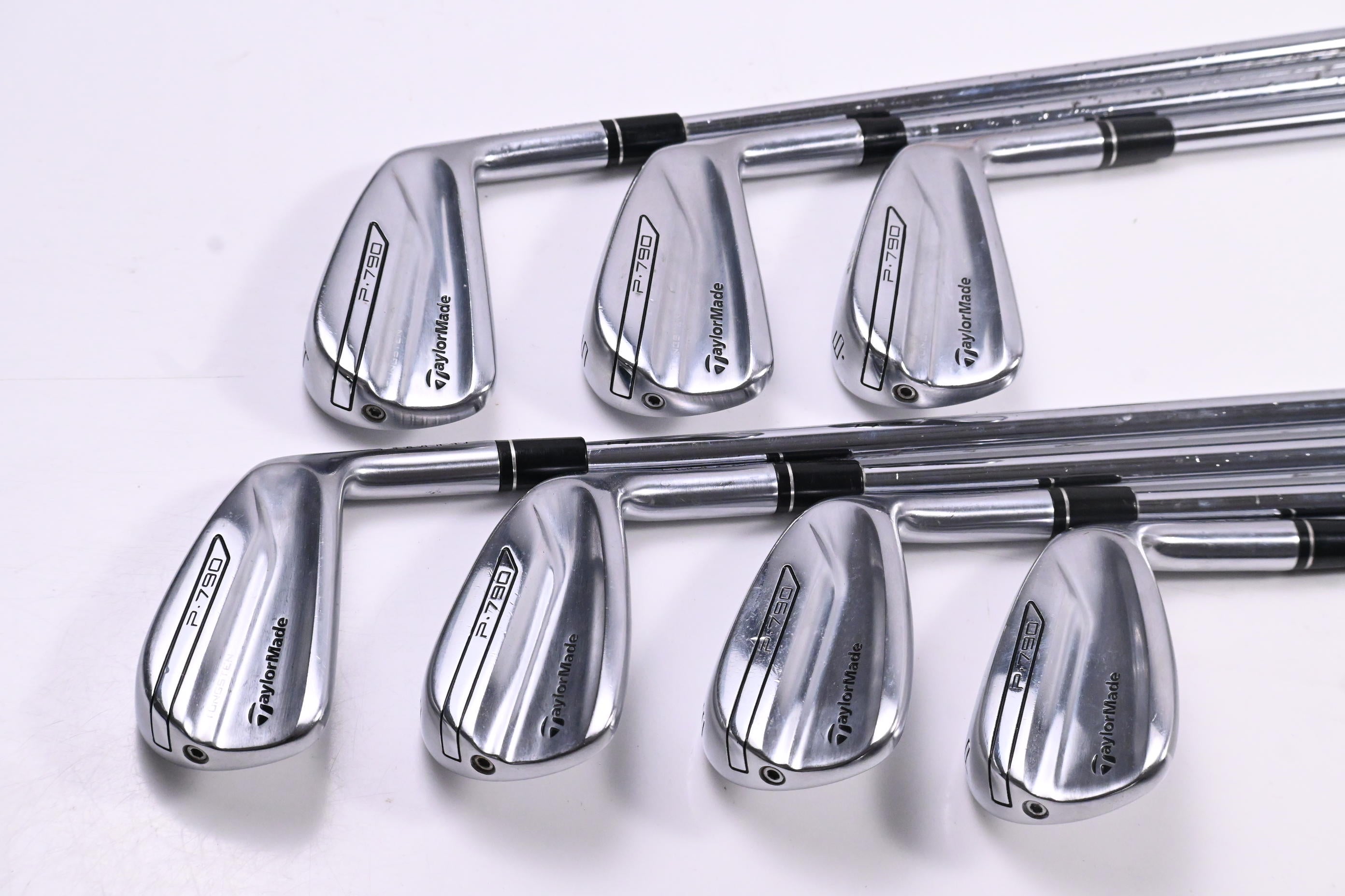 Taylormade P790 2017 Irons / 4-PW / Stiff Flex Project X Rifle Shafts